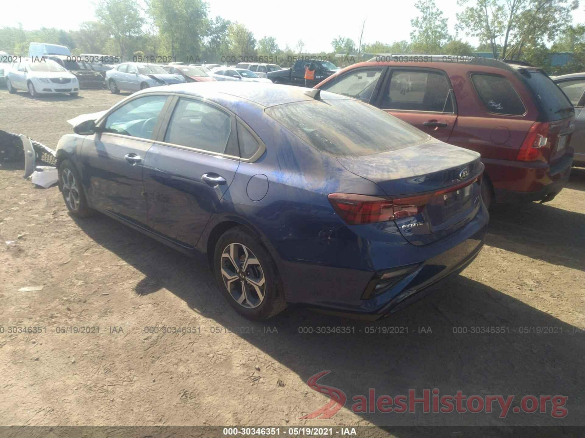 3KPF24AD6ME288746 2021 KIA FORTE