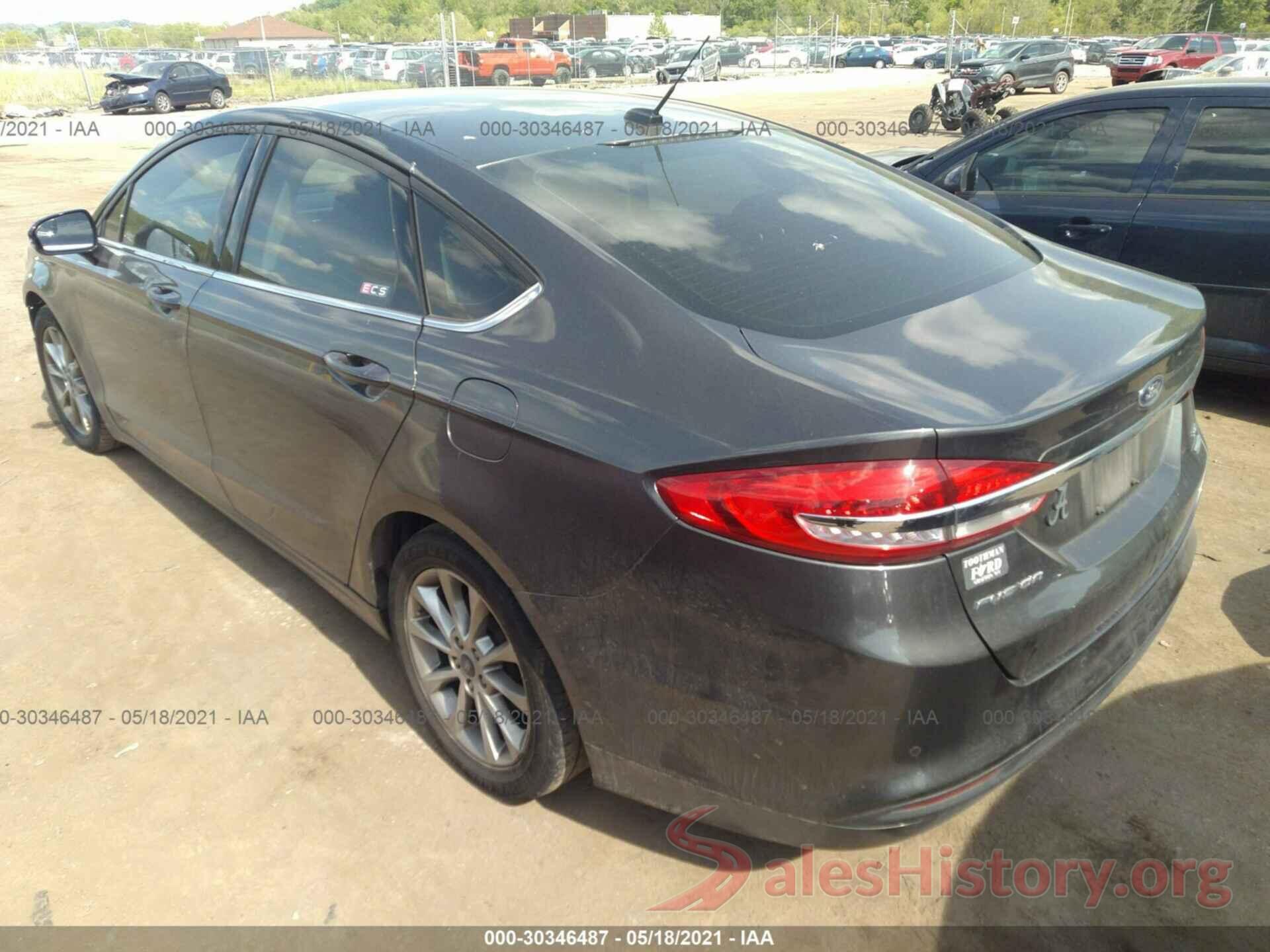 3FA6P0HD7HR126662 2017 FORD FUSION