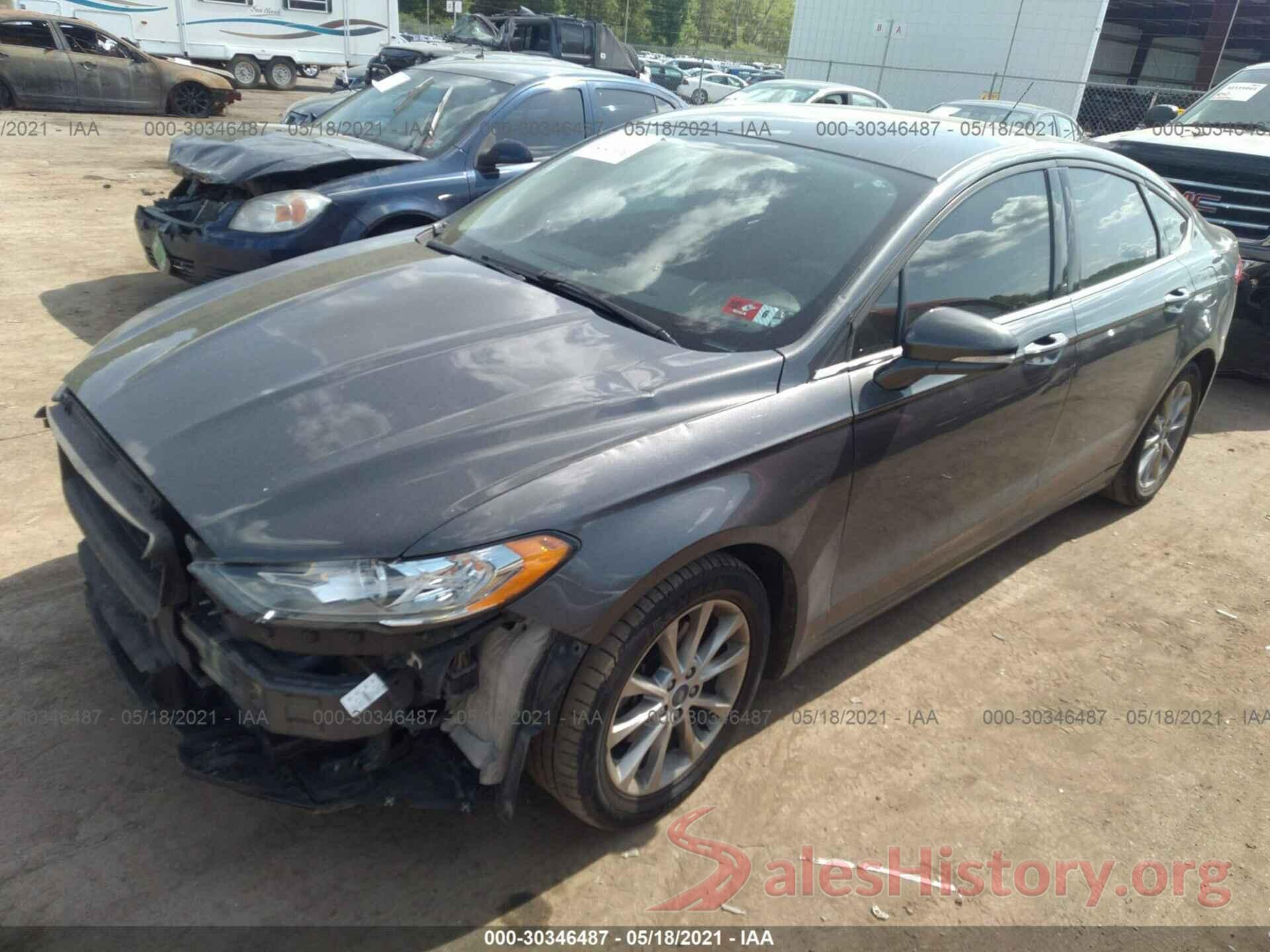 3FA6P0HD7HR126662 2017 FORD FUSION