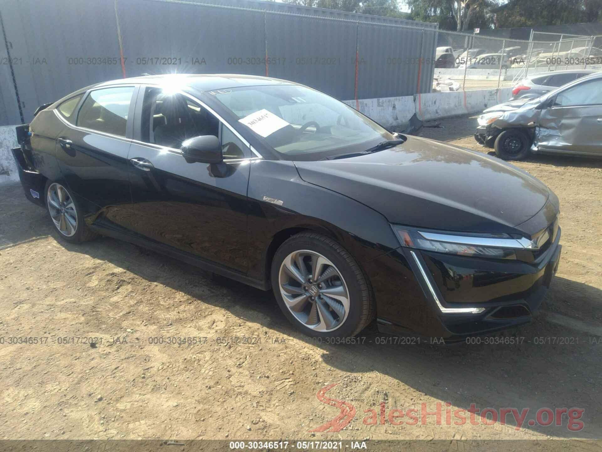 JHMZC5F12JC020504 2018 HONDA CLARITY PLUG-IN HYBRID