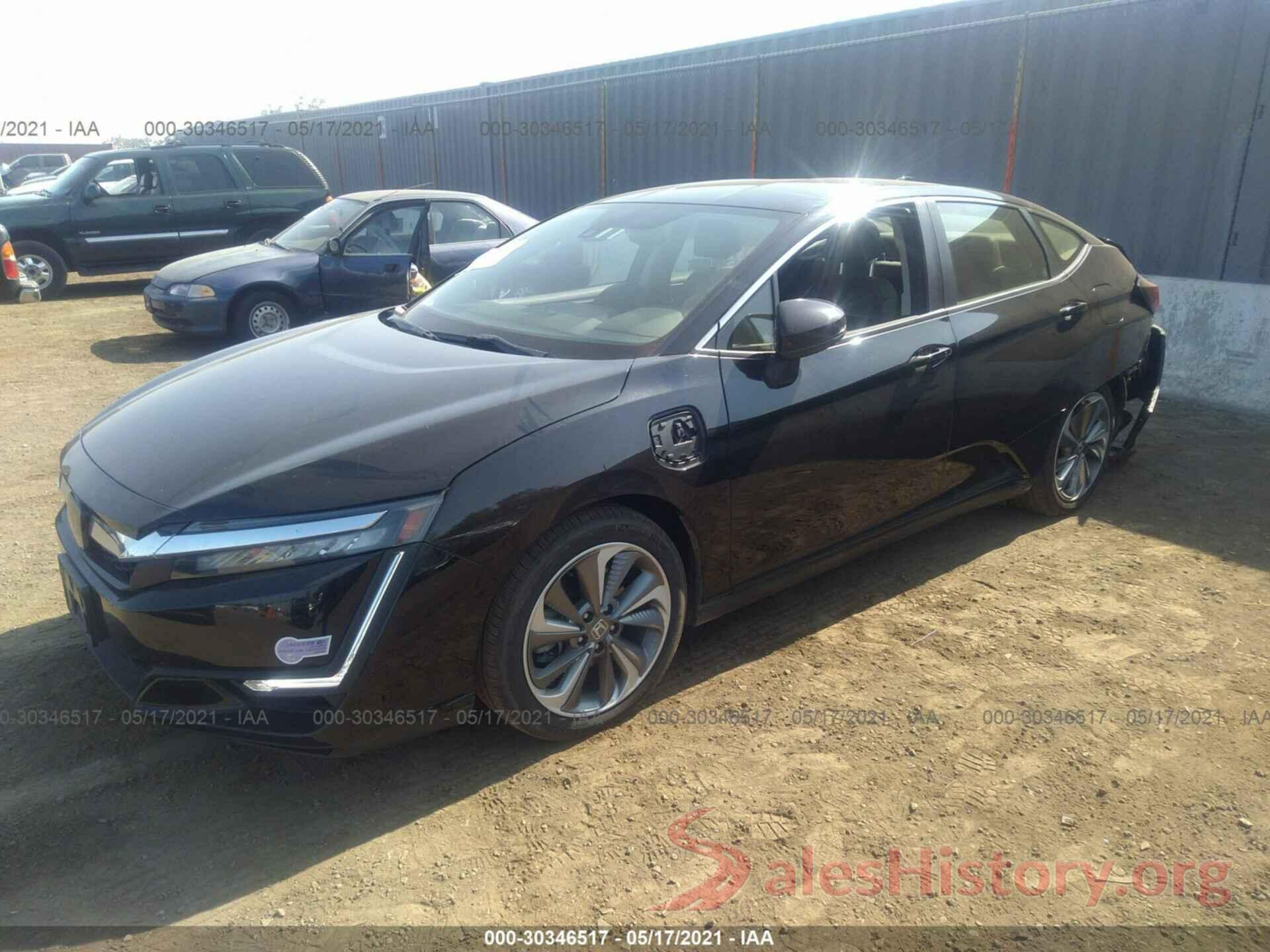 JHMZC5F12JC020504 2018 HONDA CLARITY PLUG-IN HYBRID