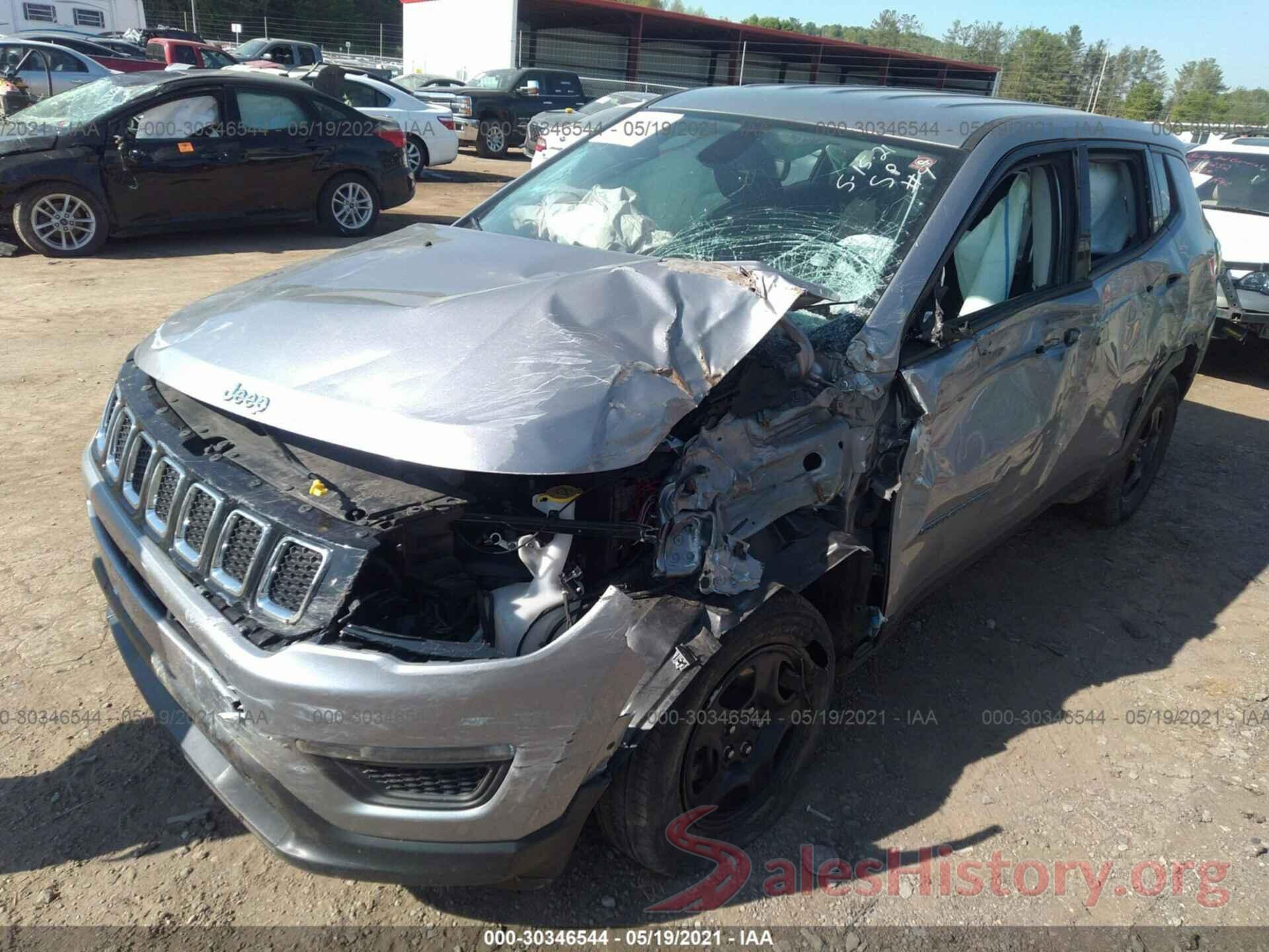 3C4NJDAB1JT483786 2018 JEEP COMPASS