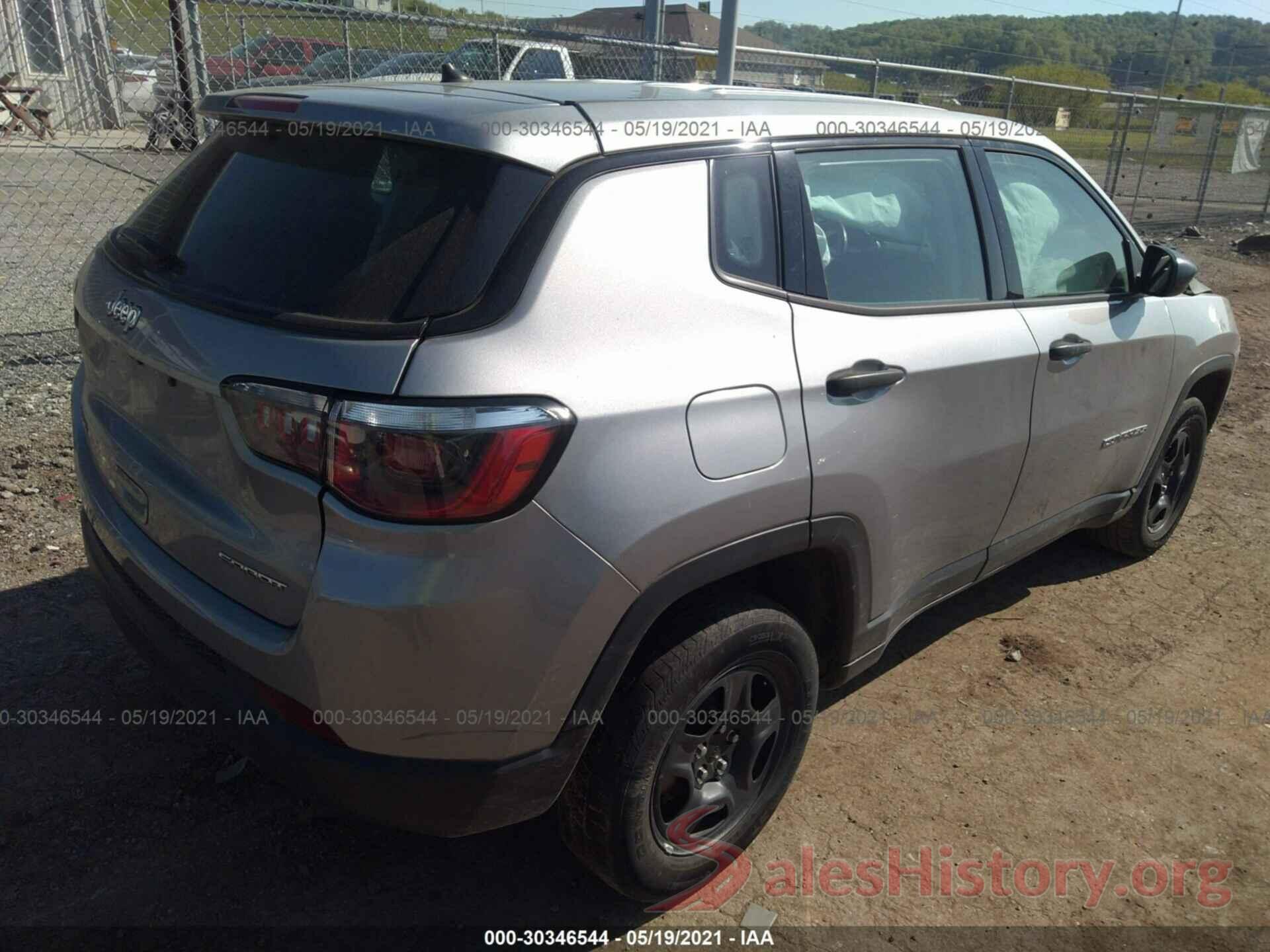 3C4NJDAB1JT483786 2018 JEEP COMPASS