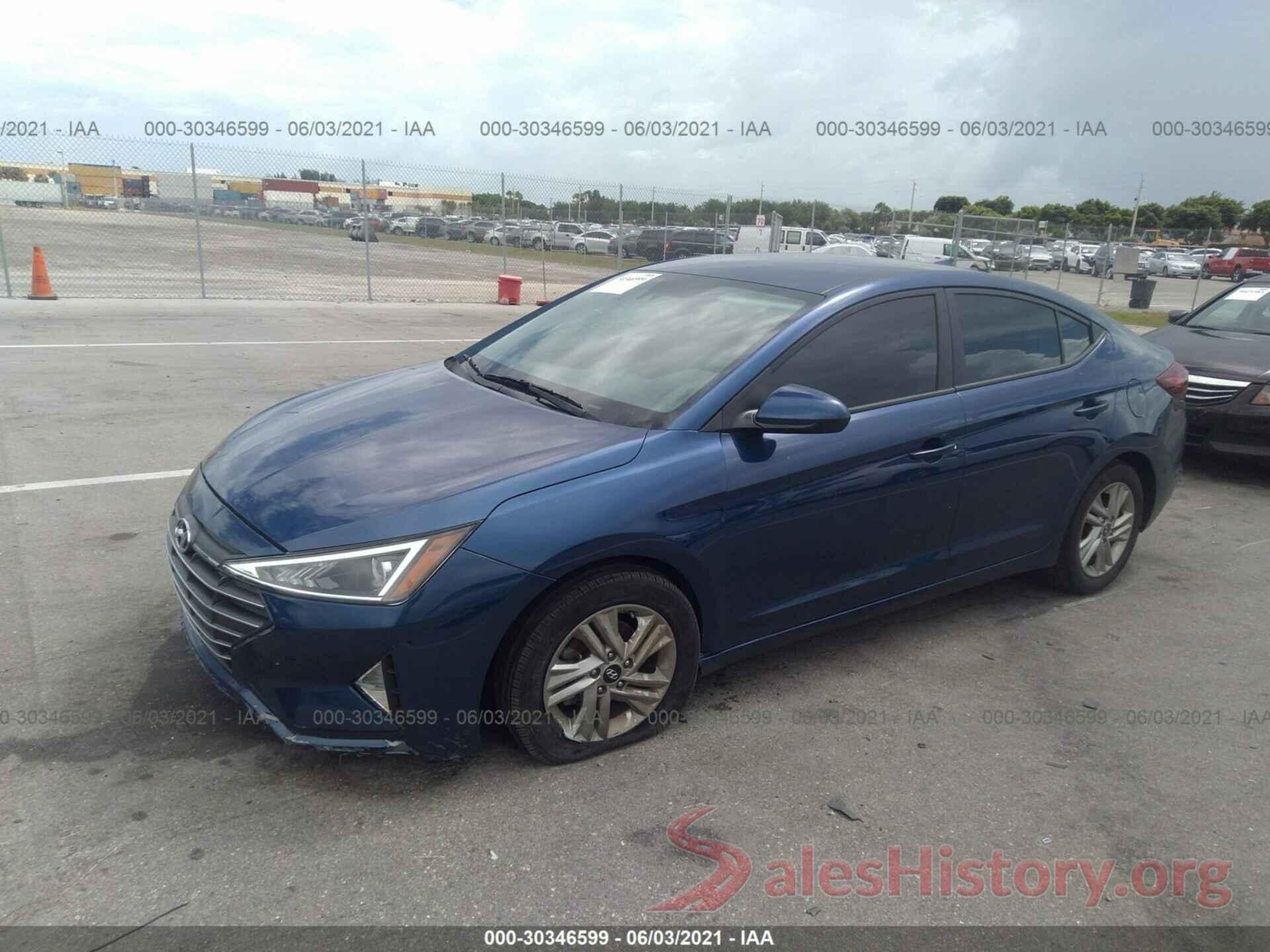 5NPD84LF0LH593030 2020 HYUNDAI ELANTRA