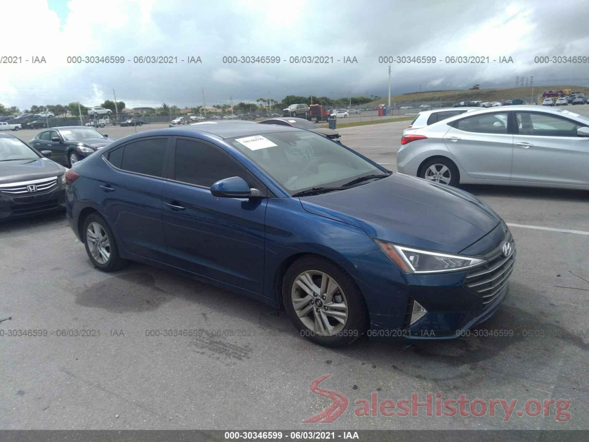 5NPD84LF0LH593030 2020 HYUNDAI ELANTRA