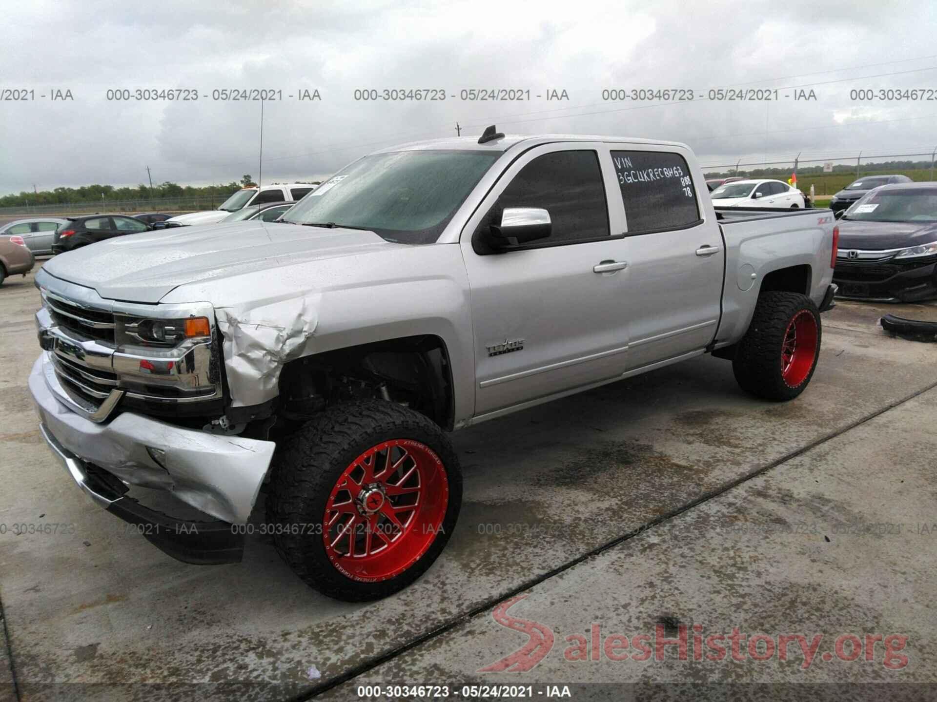 3GCUKREC8HG388878 2017 CHEVROLET SILVERADO 1500