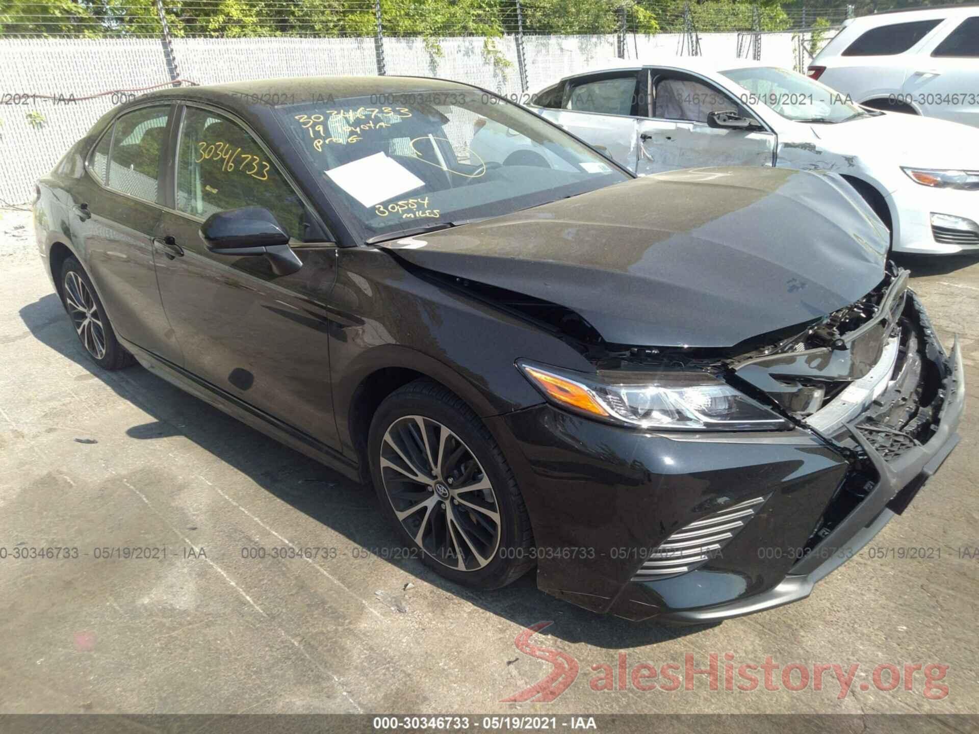 4T1B11HK6KU738152 2019 TOYOTA CAMRY