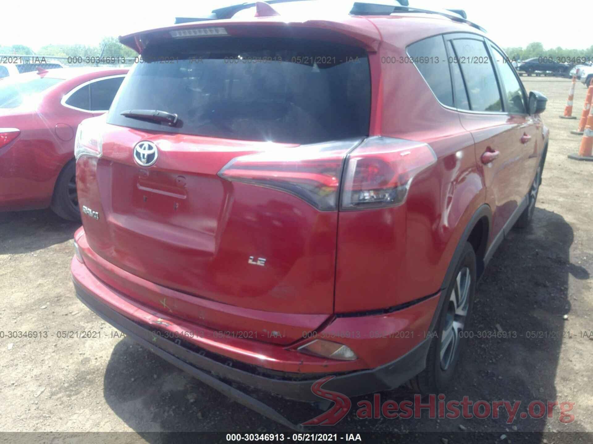 JTMZFREV3GJ082325 2016 TOYOTA RAV4