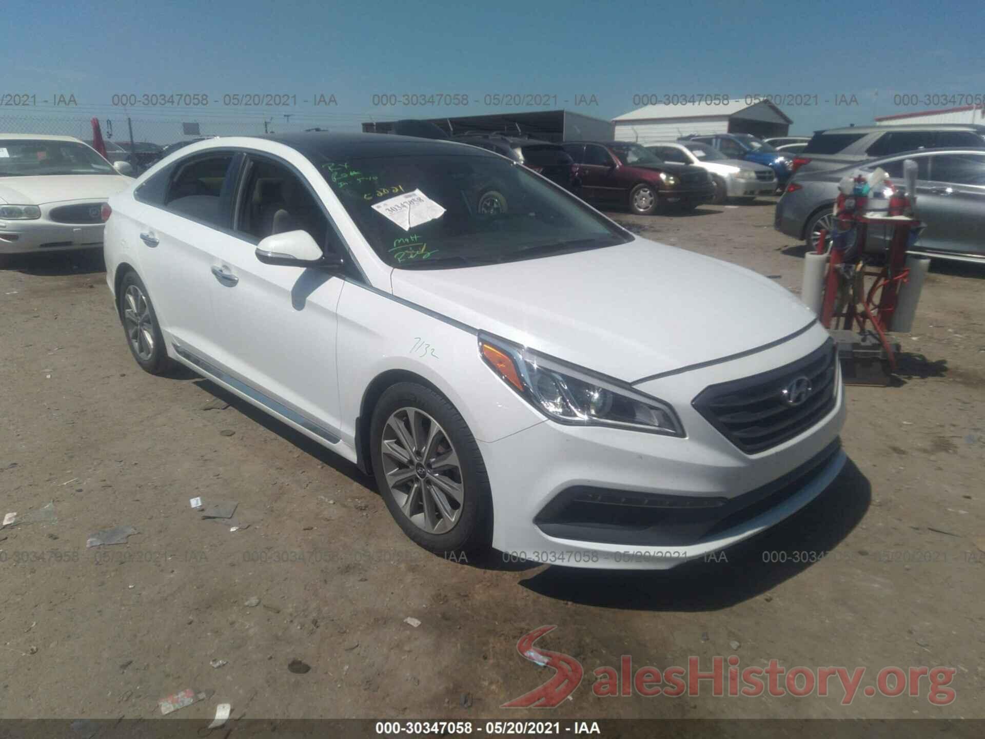 5NPE34AFXGH340485 2016 HYUNDAI SONATA