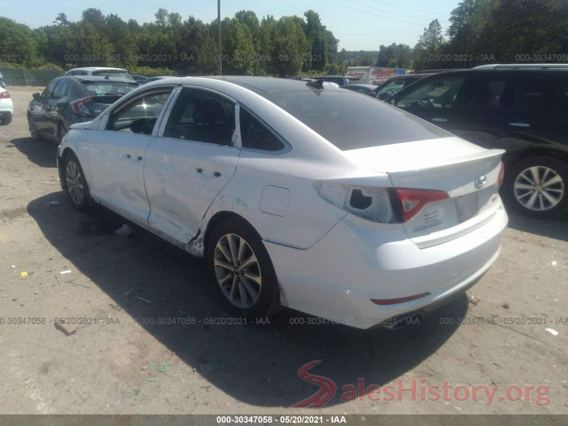 5NPE34AFXGH340485 2016 HYUNDAI SONATA