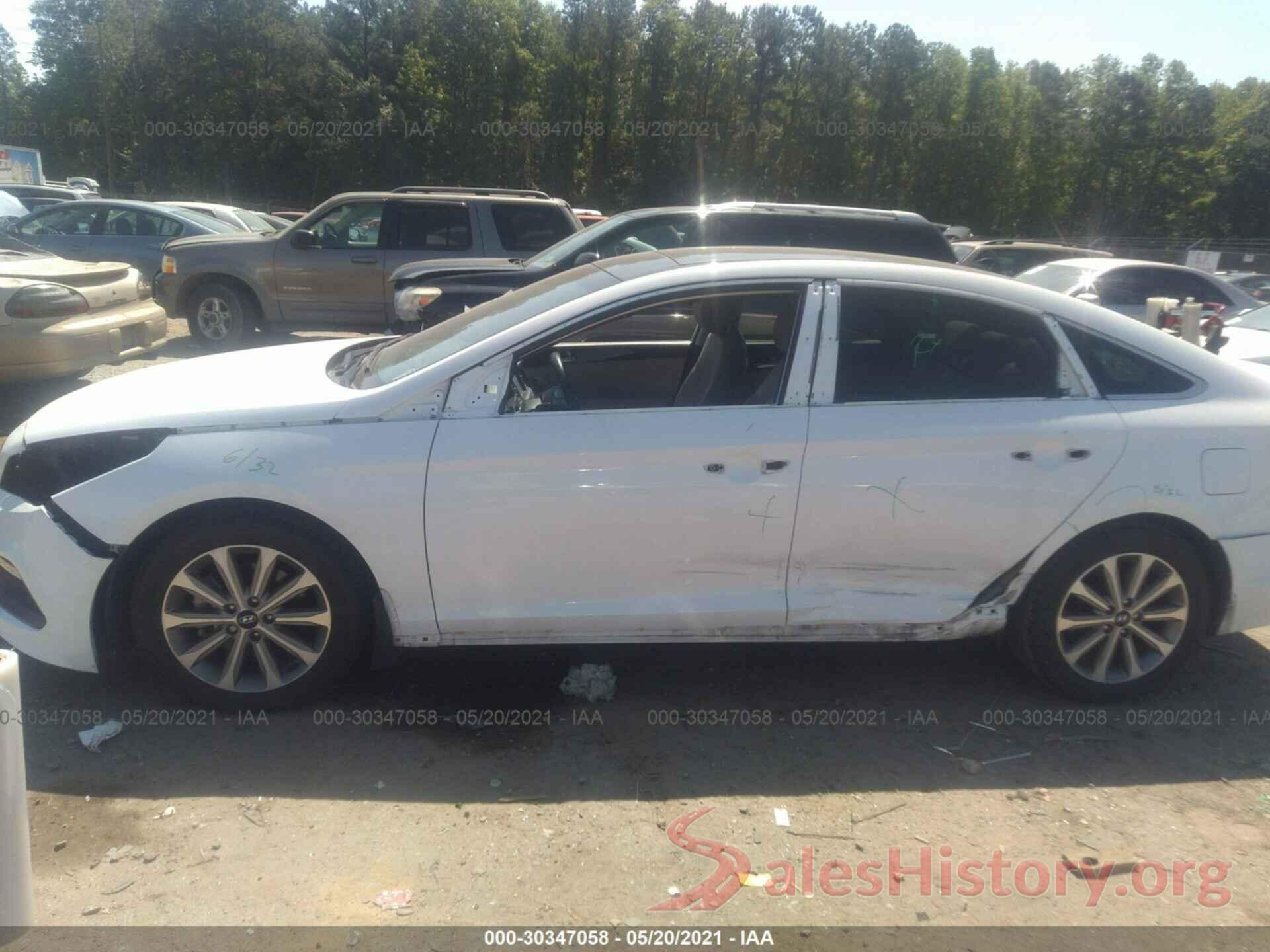 5NPE34AFXGH340485 2016 HYUNDAI SONATA