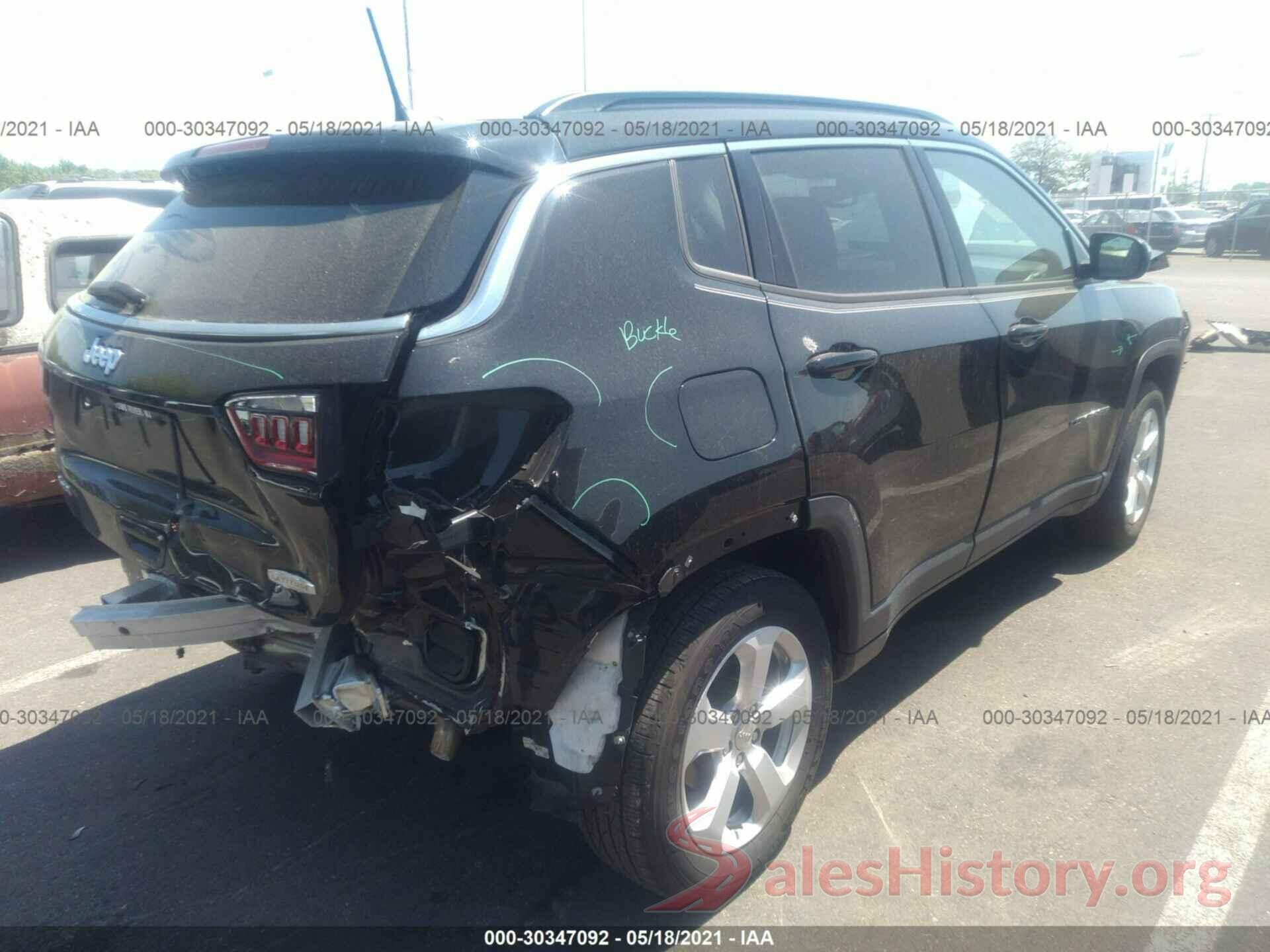 3C4NJDBB4KT828129 2019 JEEP COMPASS