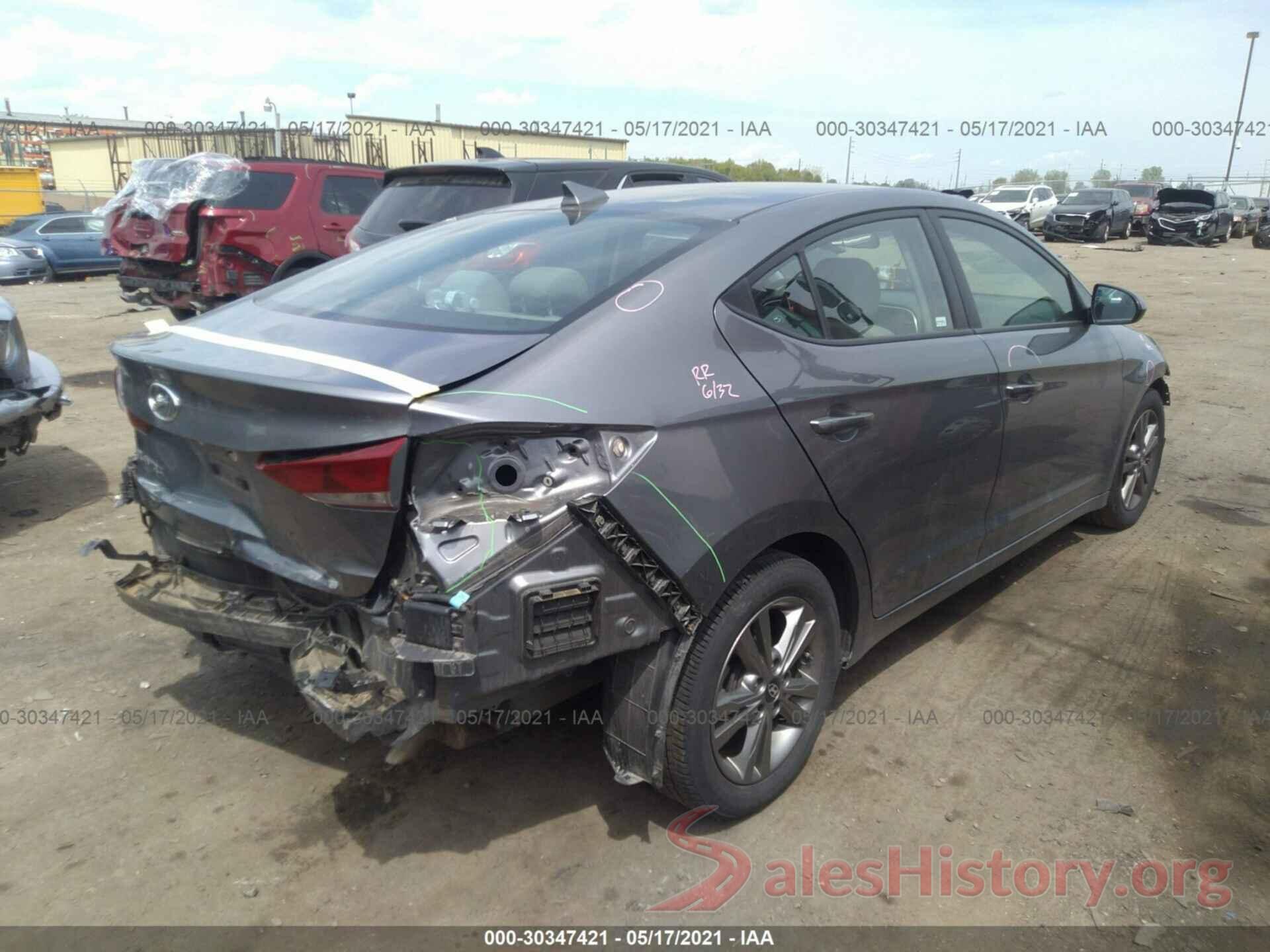 5NPD84LF6JH253135 2018 HYUNDAI ELANTRA