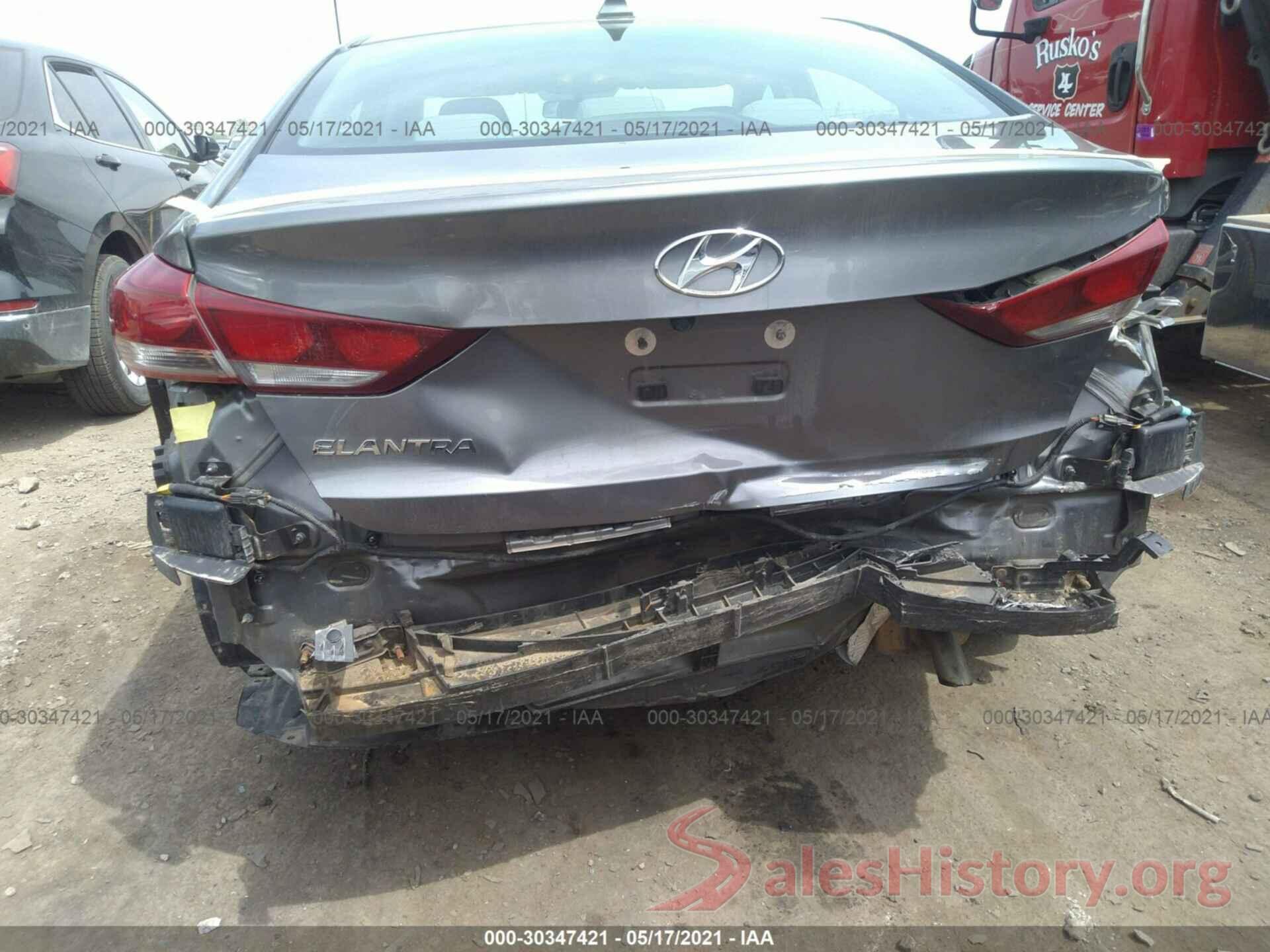 5NPD84LF6JH253135 2018 HYUNDAI ELANTRA