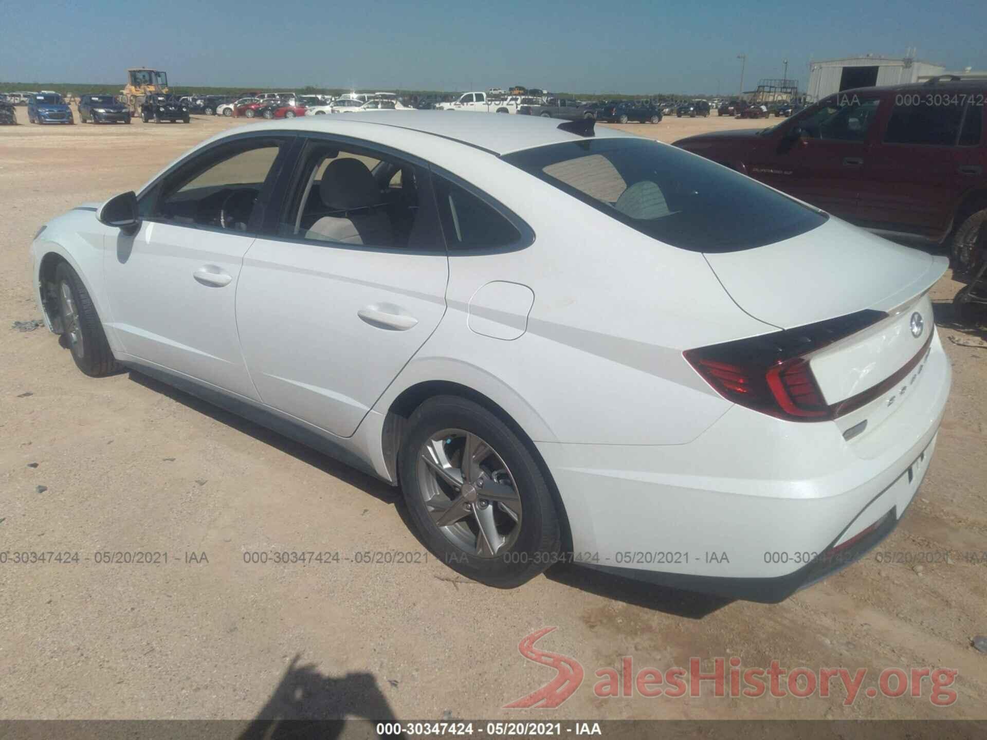 5NPEG4JA0LH045561 2020 HYUNDAI SONATA