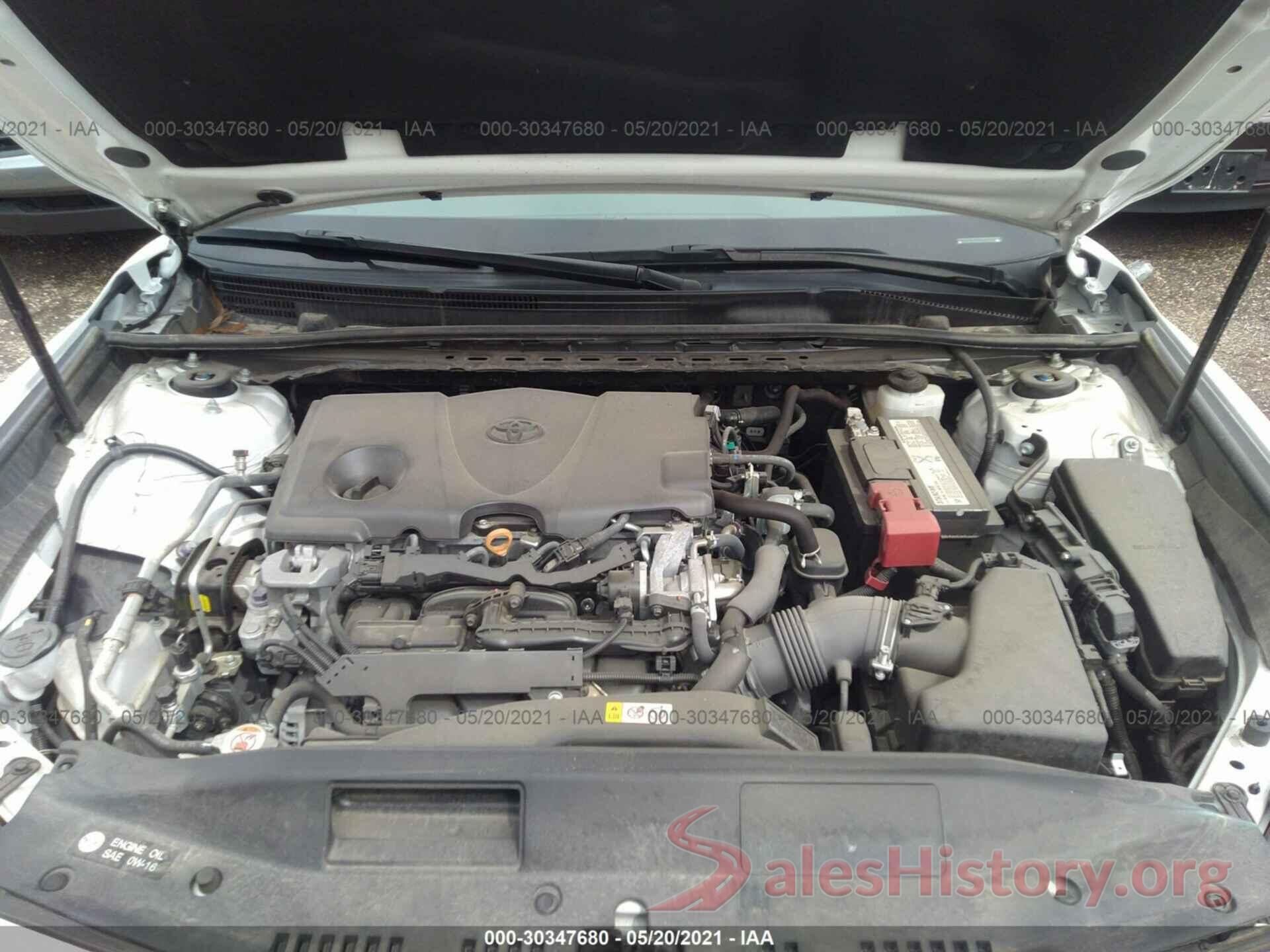 4T1B11HK6KU740841 2019 TOYOTA CAMRY