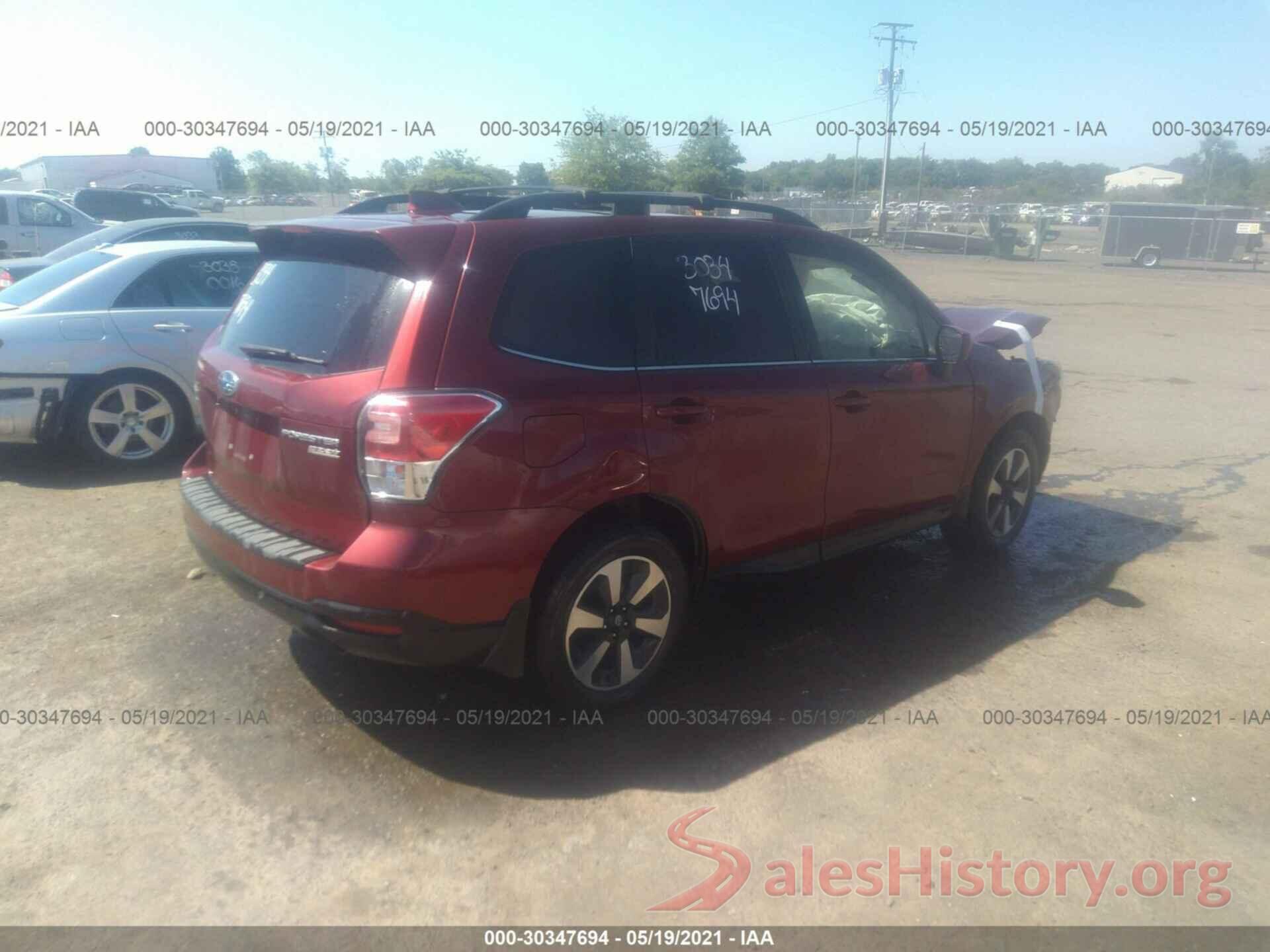 JF2SJARC9HH556511 2017 SUBARU FORESTER