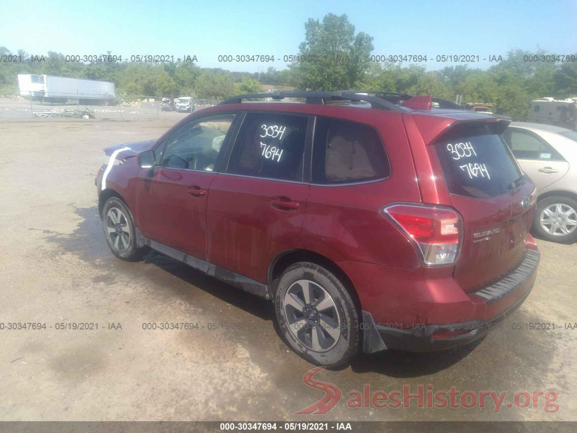 JF2SJARC9HH556511 2017 SUBARU FORESTER