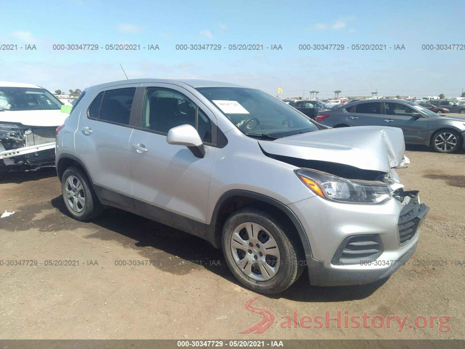 KL7CJKSBXHB063902 2017 CHEVROLET TRAX