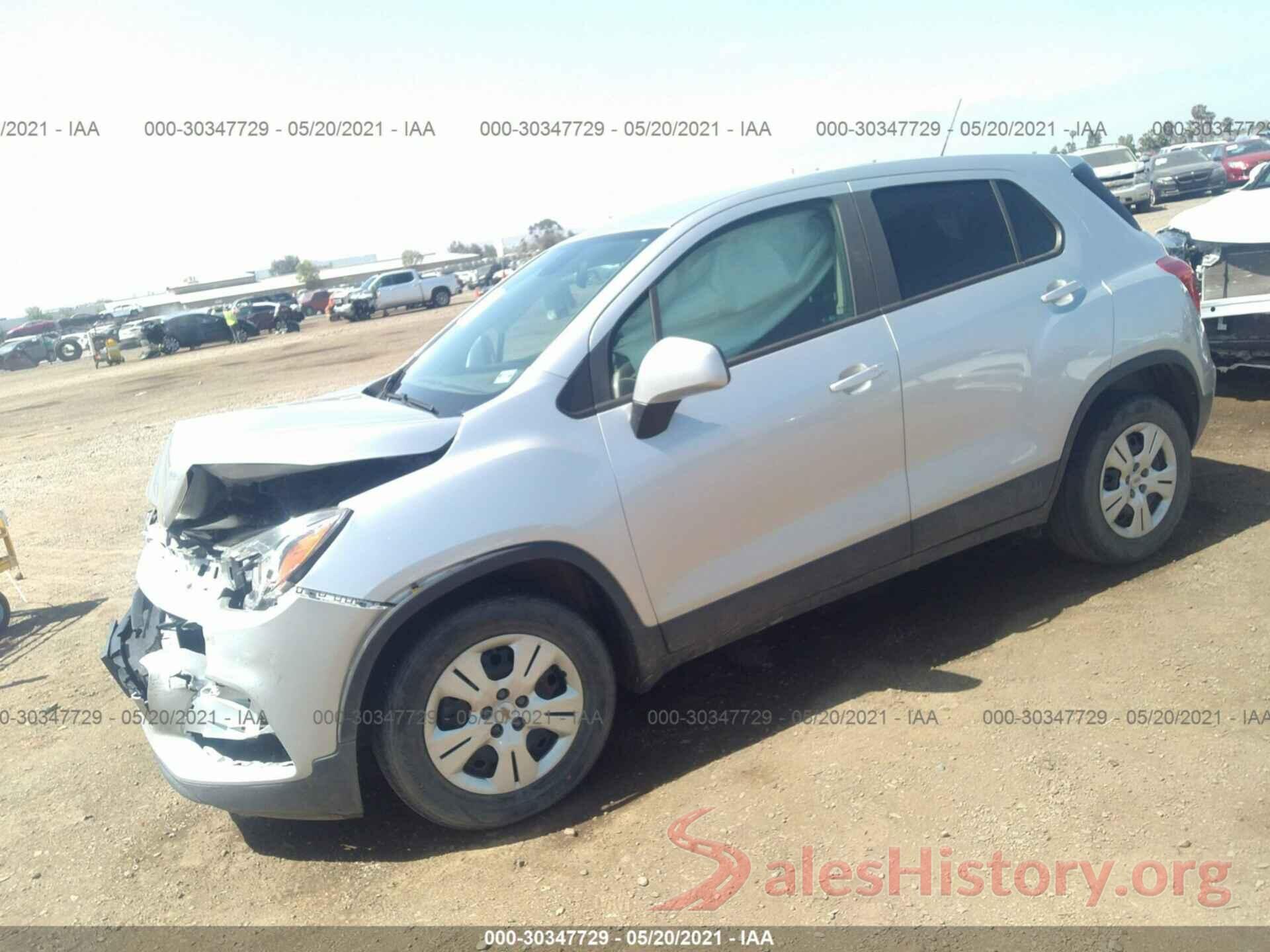 KL7CJKSBXHB063902 2017 CHEVROLET TRAX