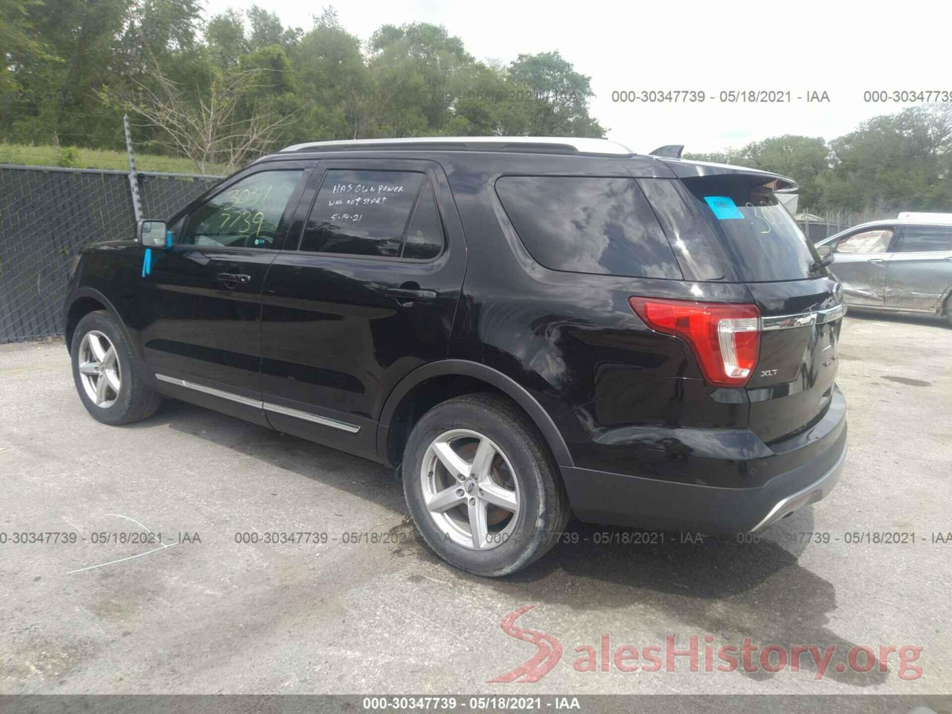 1FM5K8DHXGGA72478 2016 FORD EXPLORER