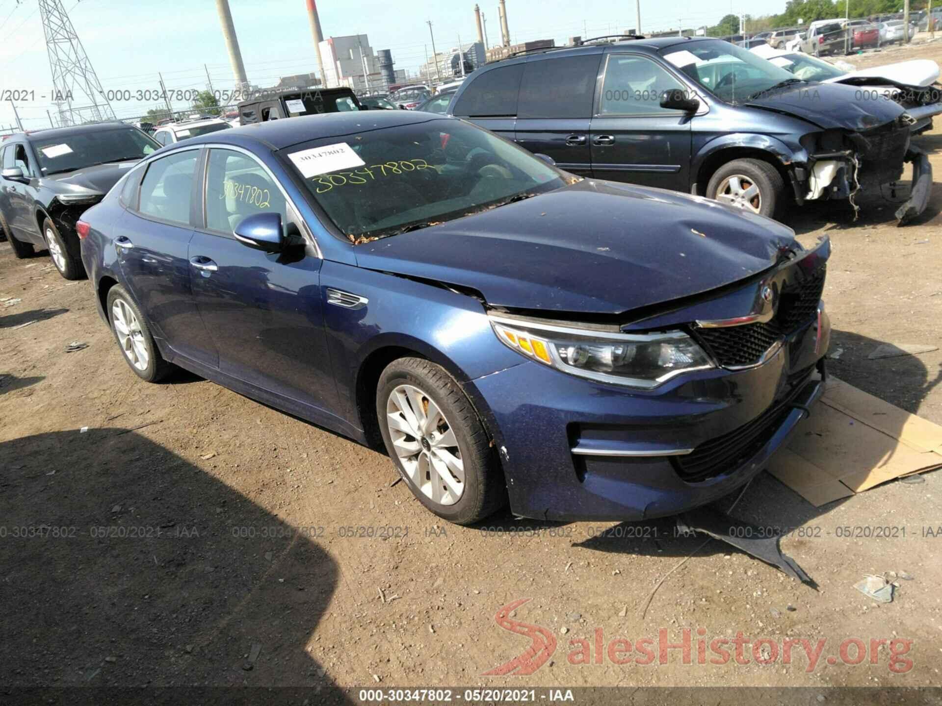 5XXGT4L39GG009758 2016 KIA OPTIMA