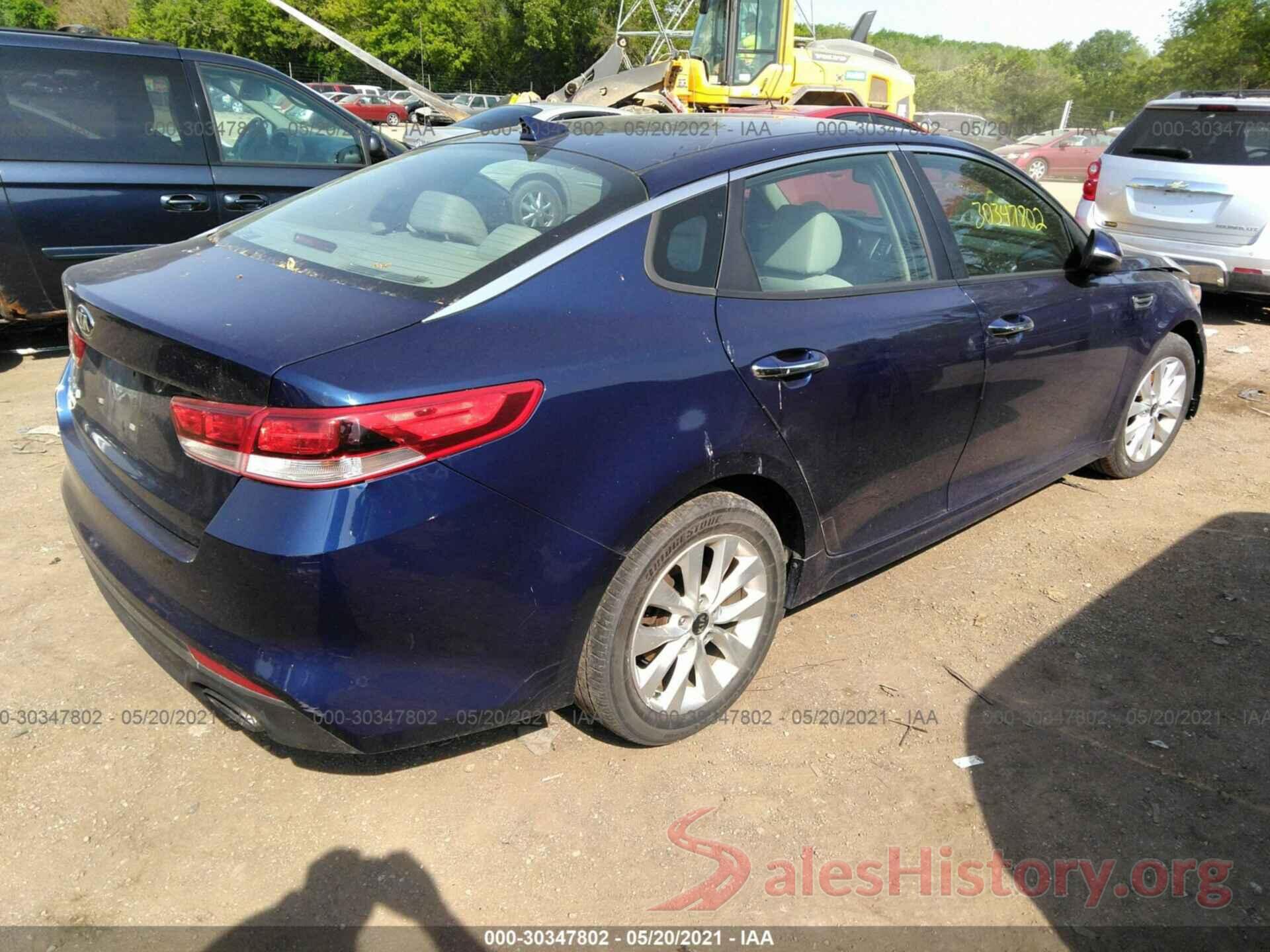 5XXGT4L39GG009758 2016 KIA OPTIMA