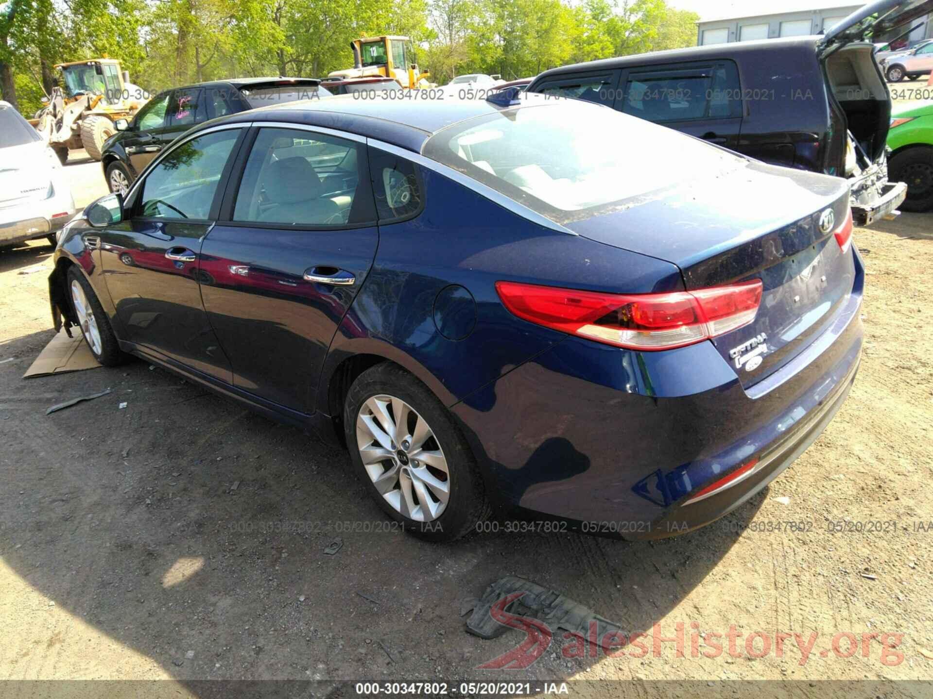 5XXGT4L39GG009758 2016 KIA OPTIMA