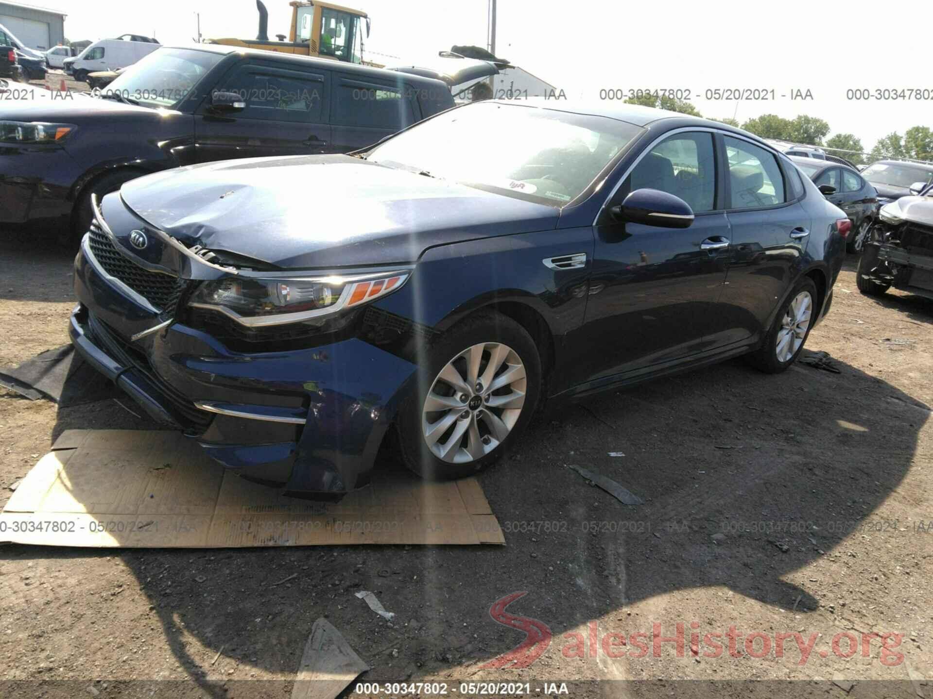 5XXGT4L39GG009758 2016 KIA OPTIMA