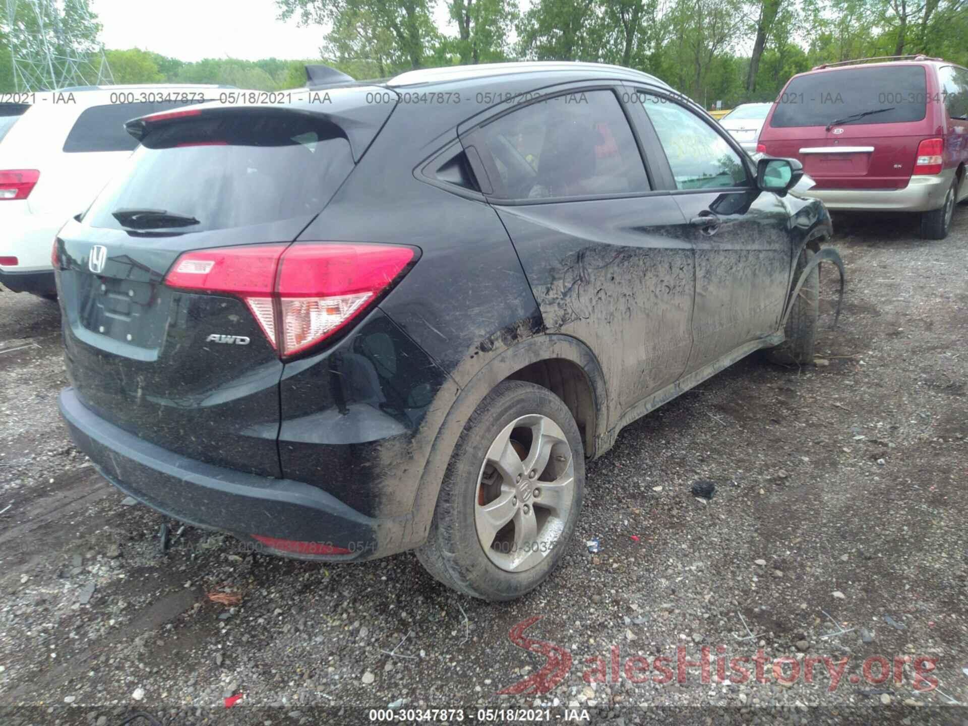 3CZRU6H70GM732498 2016 HONDA HR-V