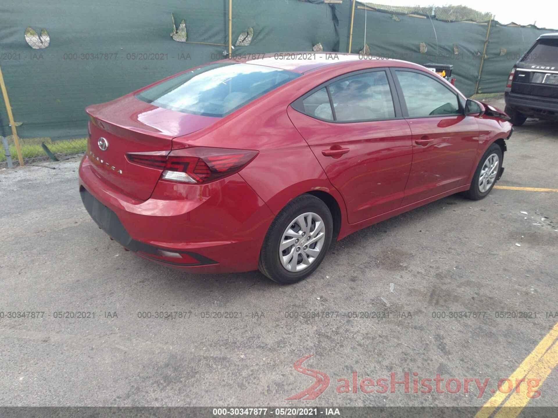 KMHD74LF3KU841970 2019 HYUNDAI ELANTRA