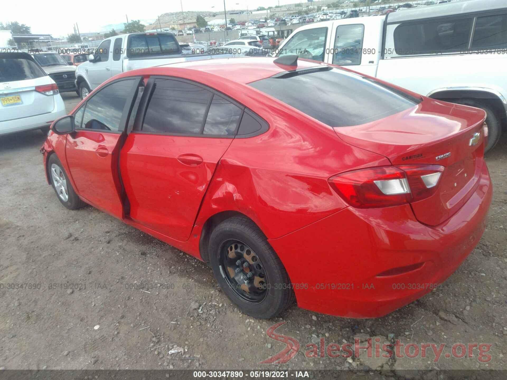 1G1BC5SM1H7255037 2017 CHEVROLET CRUZE