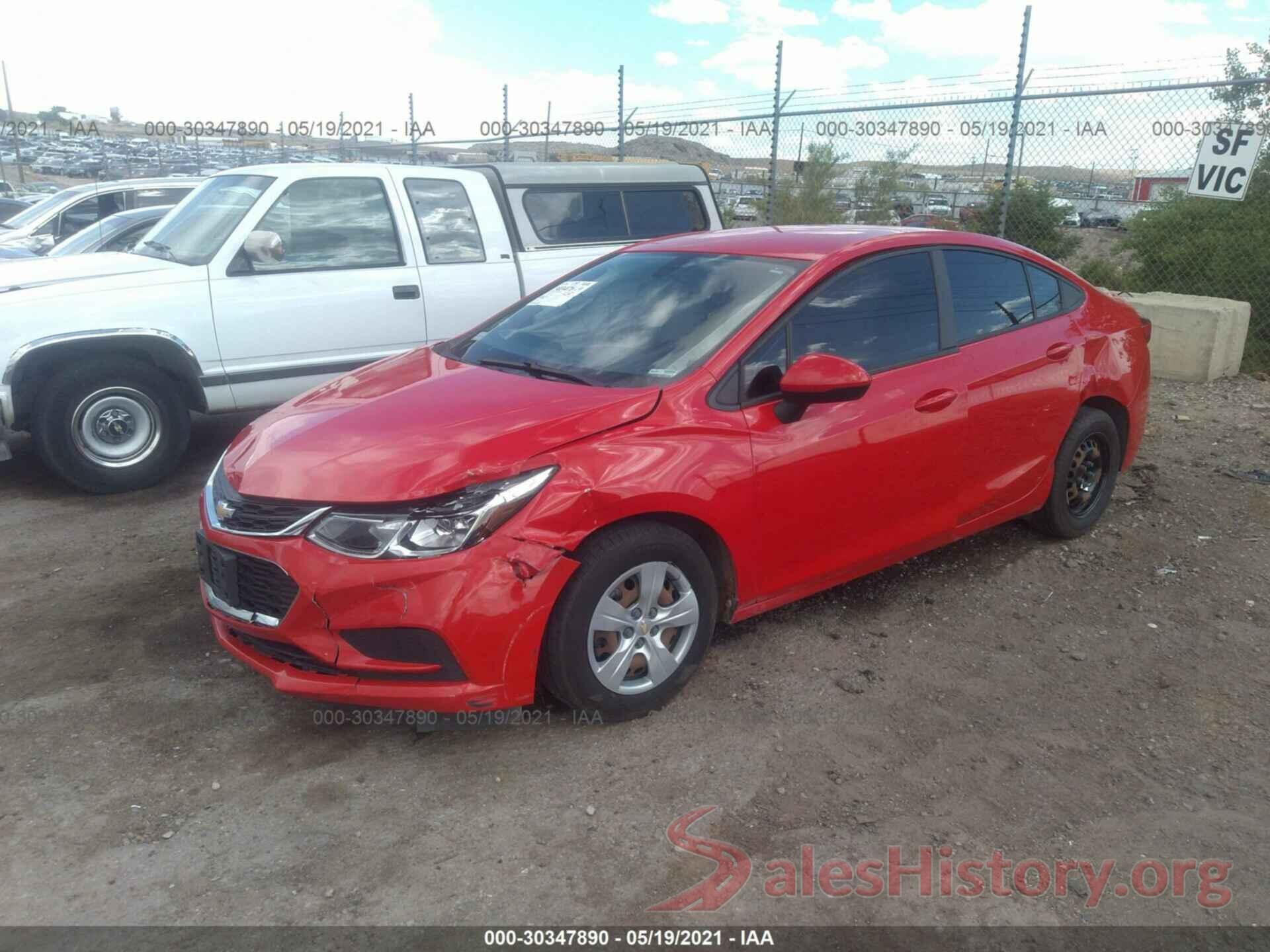 1G1BC5SM1H7255037 2017 CHEVROLET CRUZE