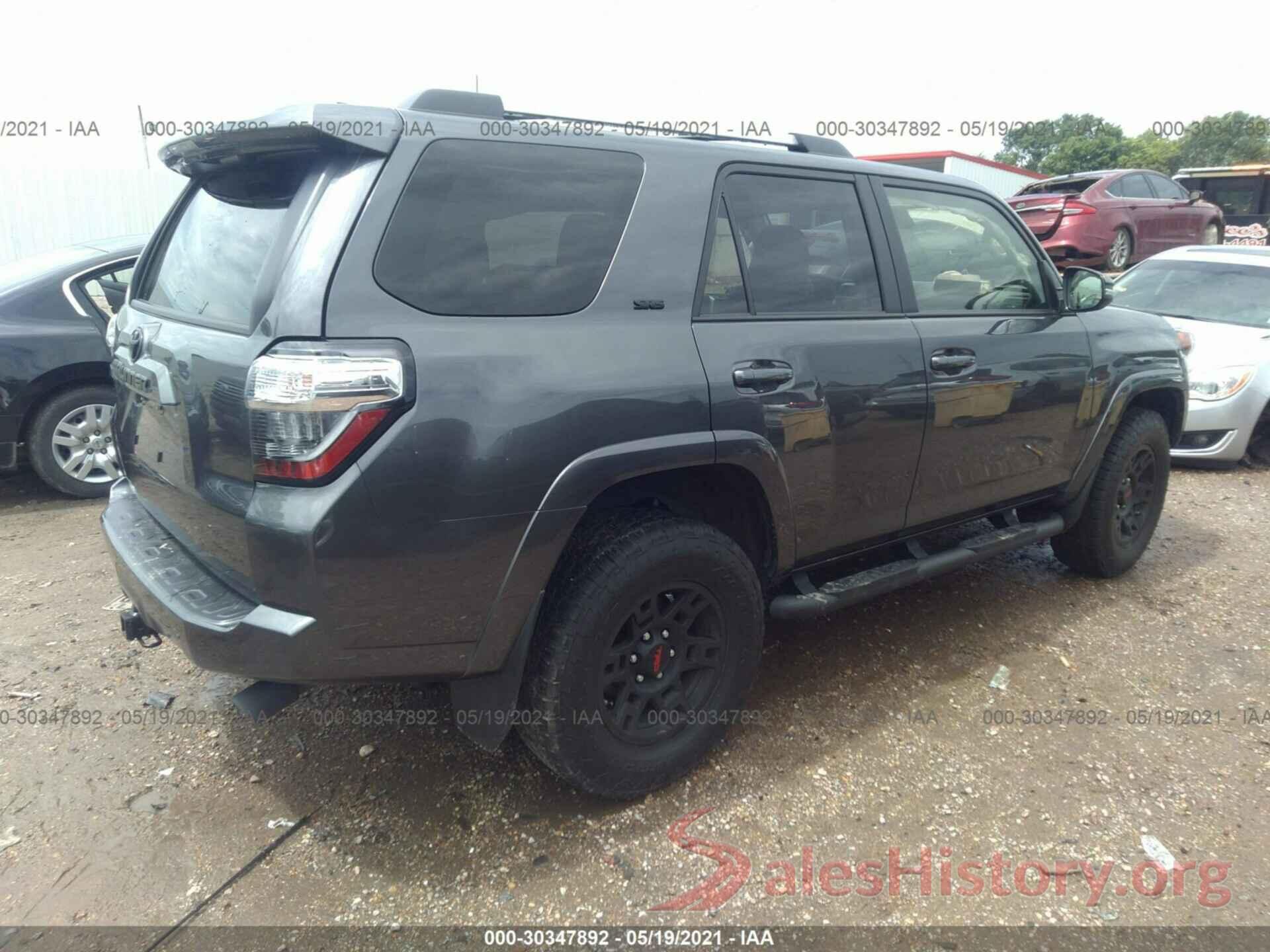 JTEFU5JRXM5237558 2021 TOYOTA 4RUNNER