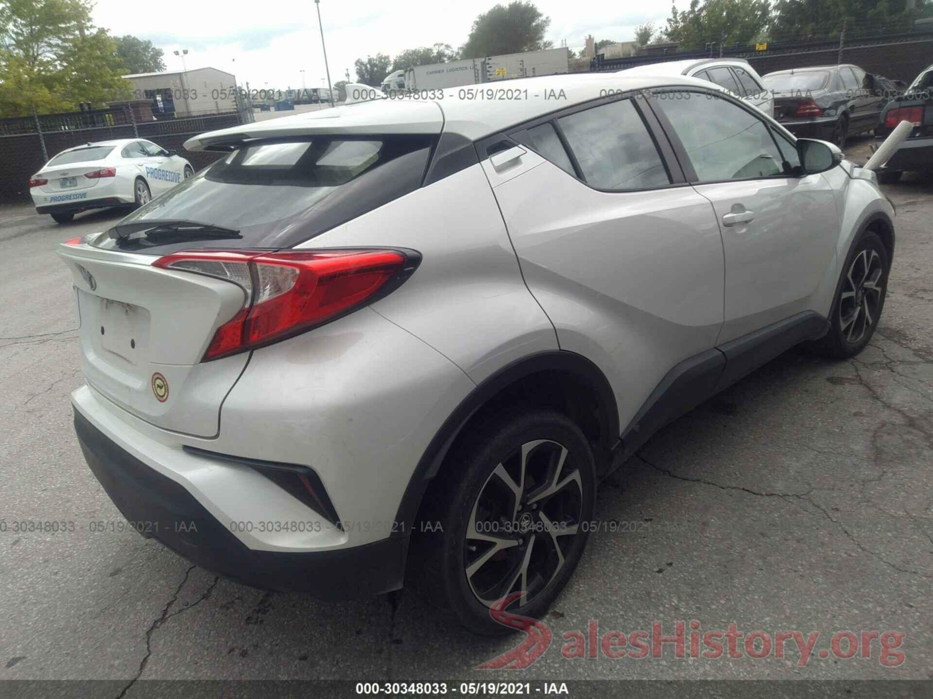 NMTKHMBX1JR057002 2018 TOYOTA C-HR