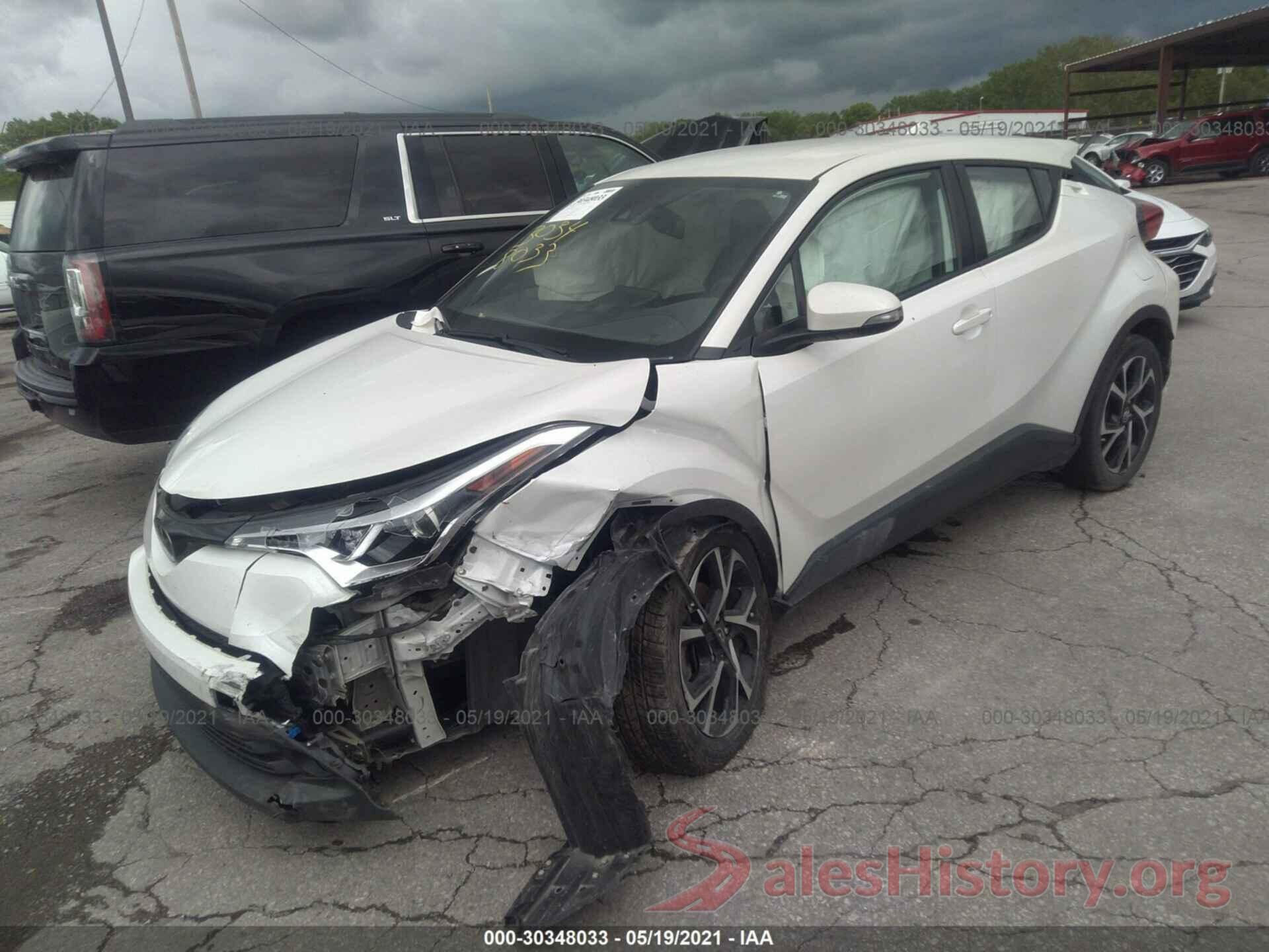 NMTKHMBX1JR057002 2018 TOYOTA C-HR