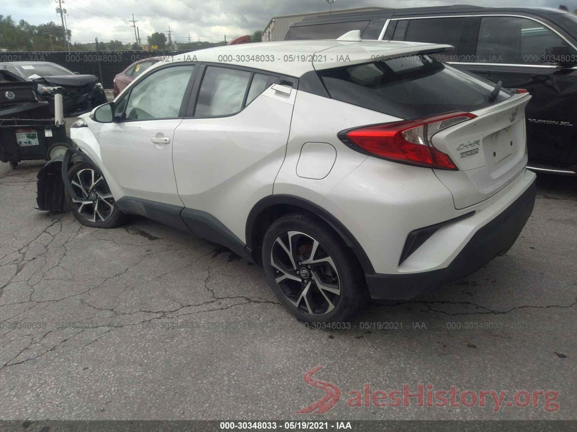 NMTKHMBX1JR057002 2018 TOYOTA C-HR