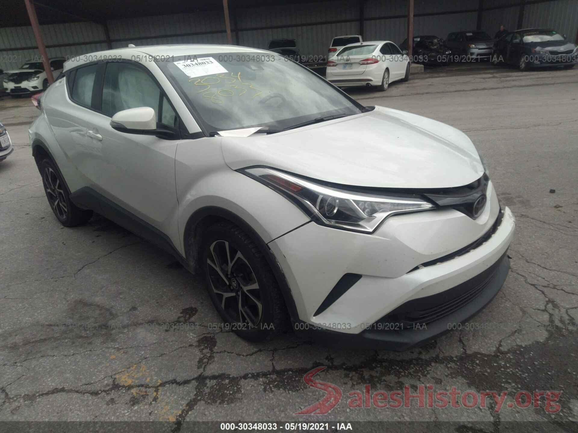 NMTKHMBX1JR057002 2018 TOYOTA C-HR