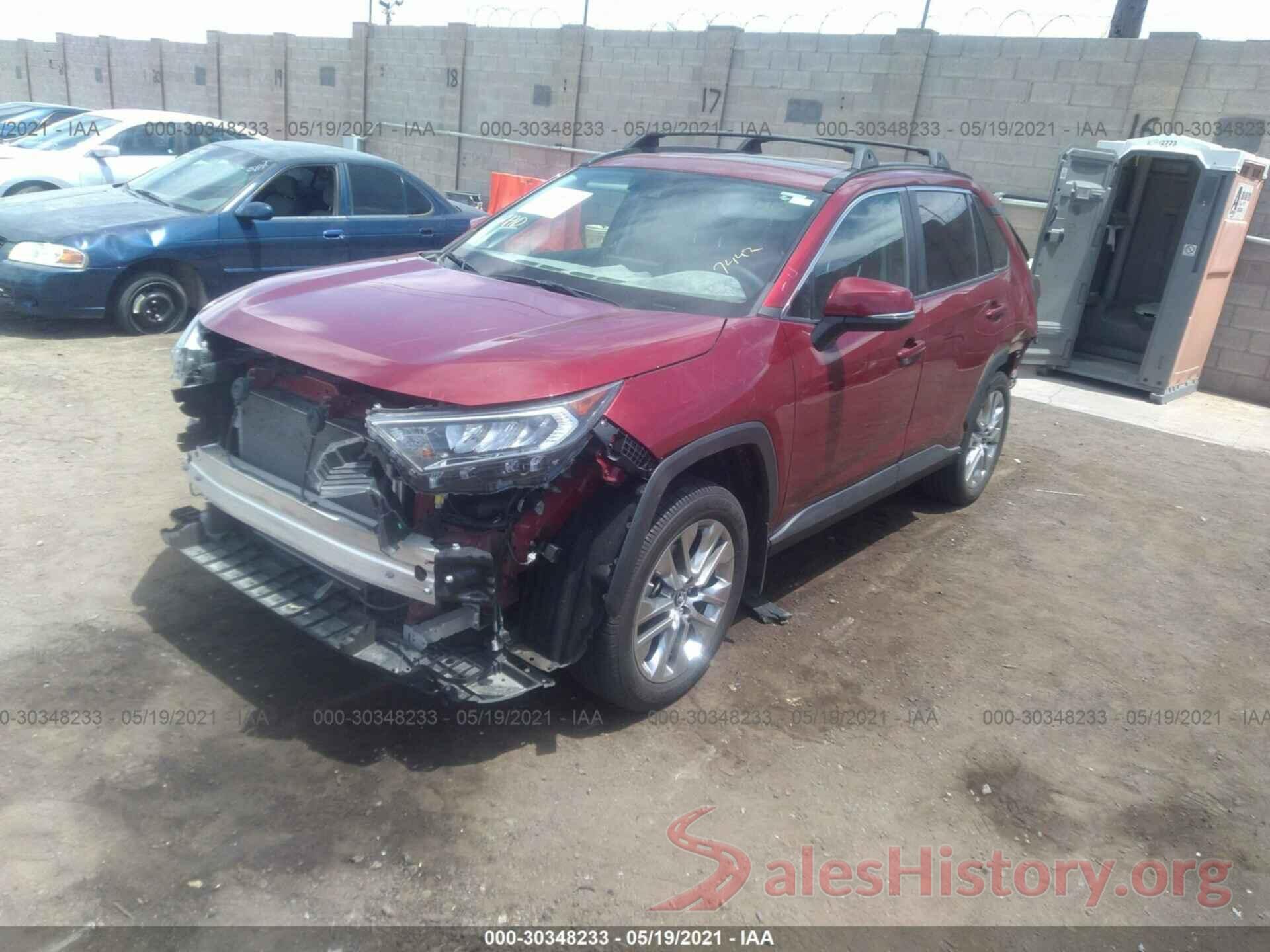 2T3A1RFV6KW052126 2019 TOYOTA RAV4