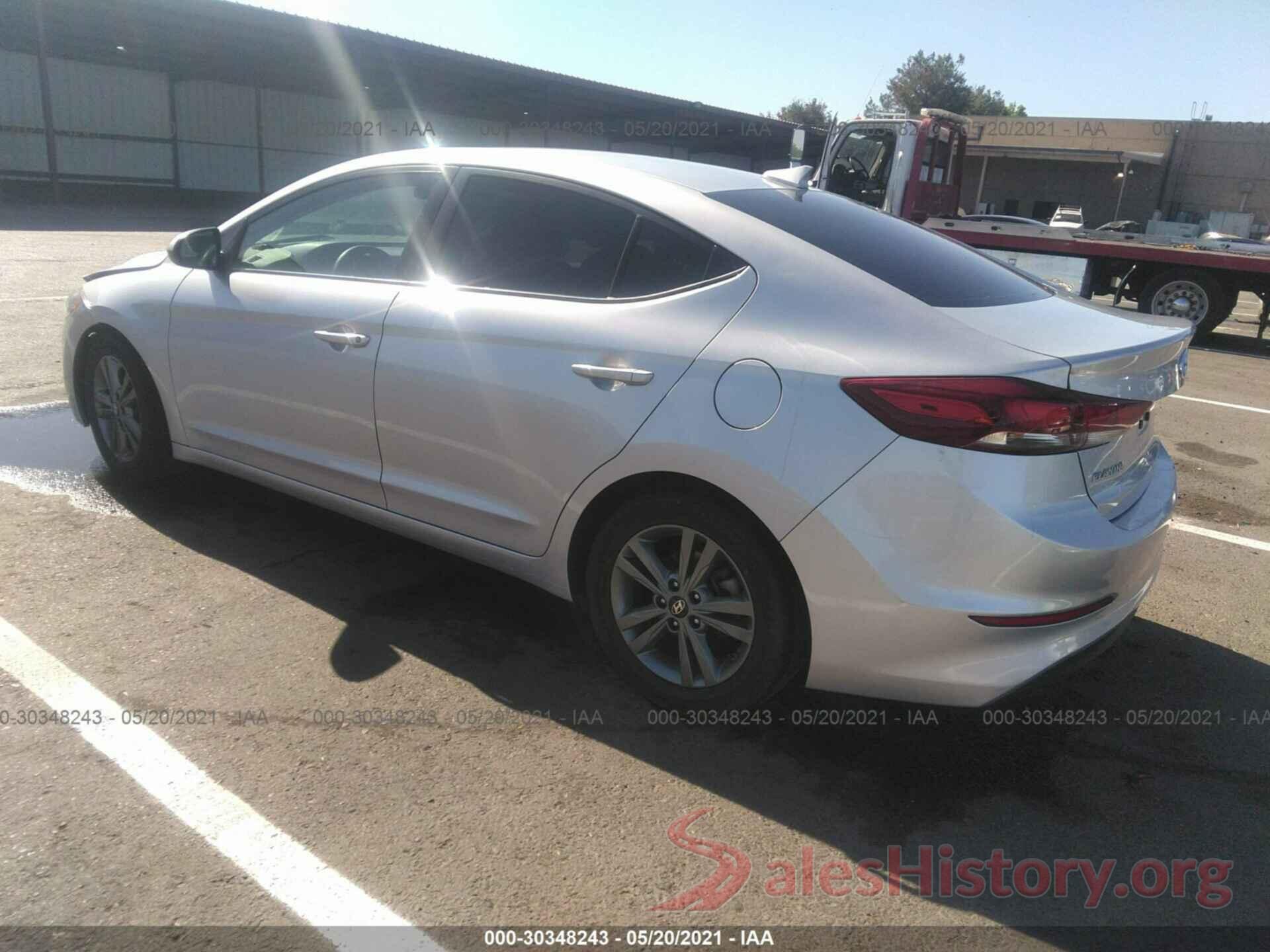 5NPD84LF5JH221048 2018 HYUNDAI ELANTRA