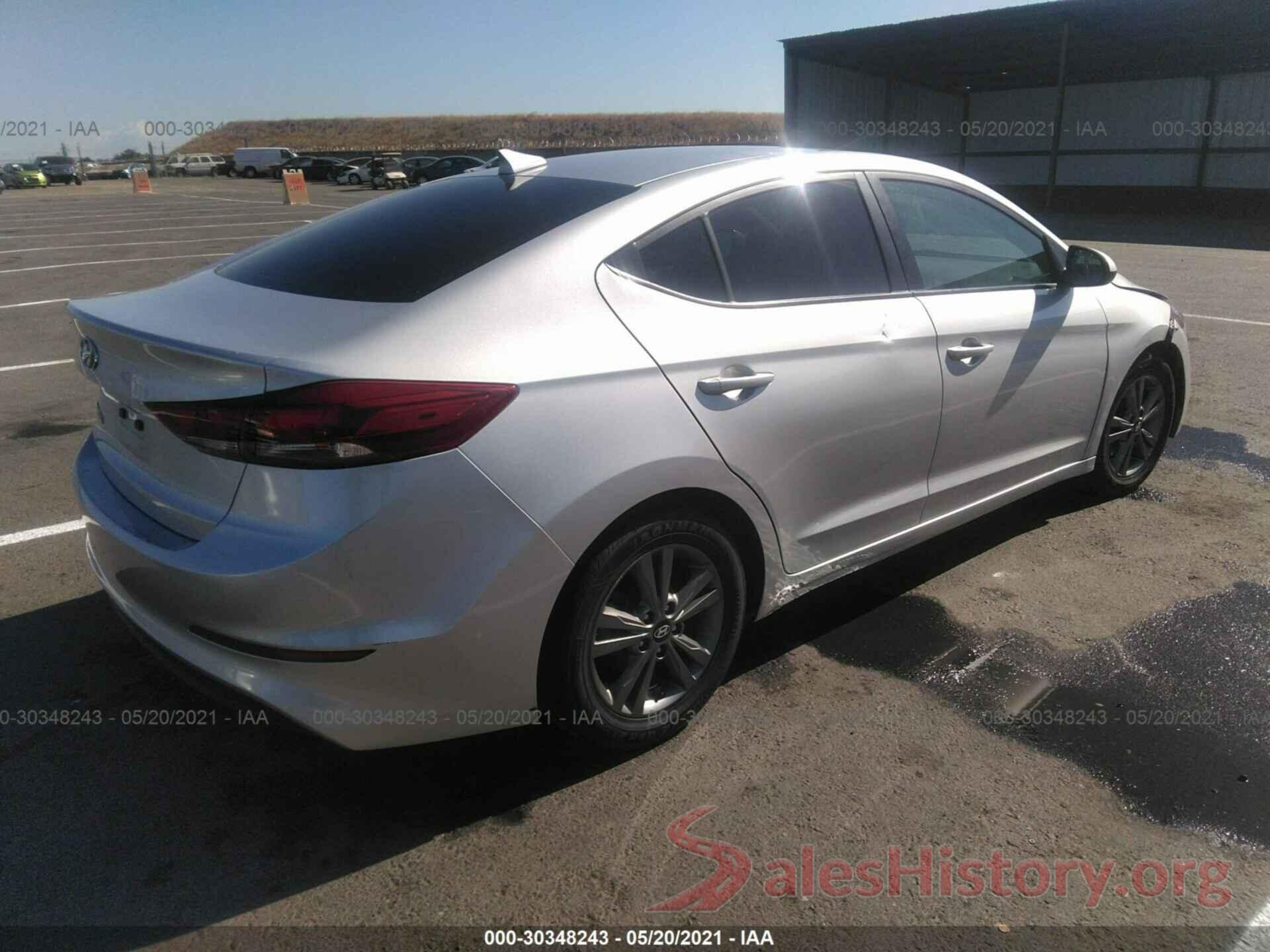 5NPD84LF5JH221048 2018 HYUNDAI ELANTRA