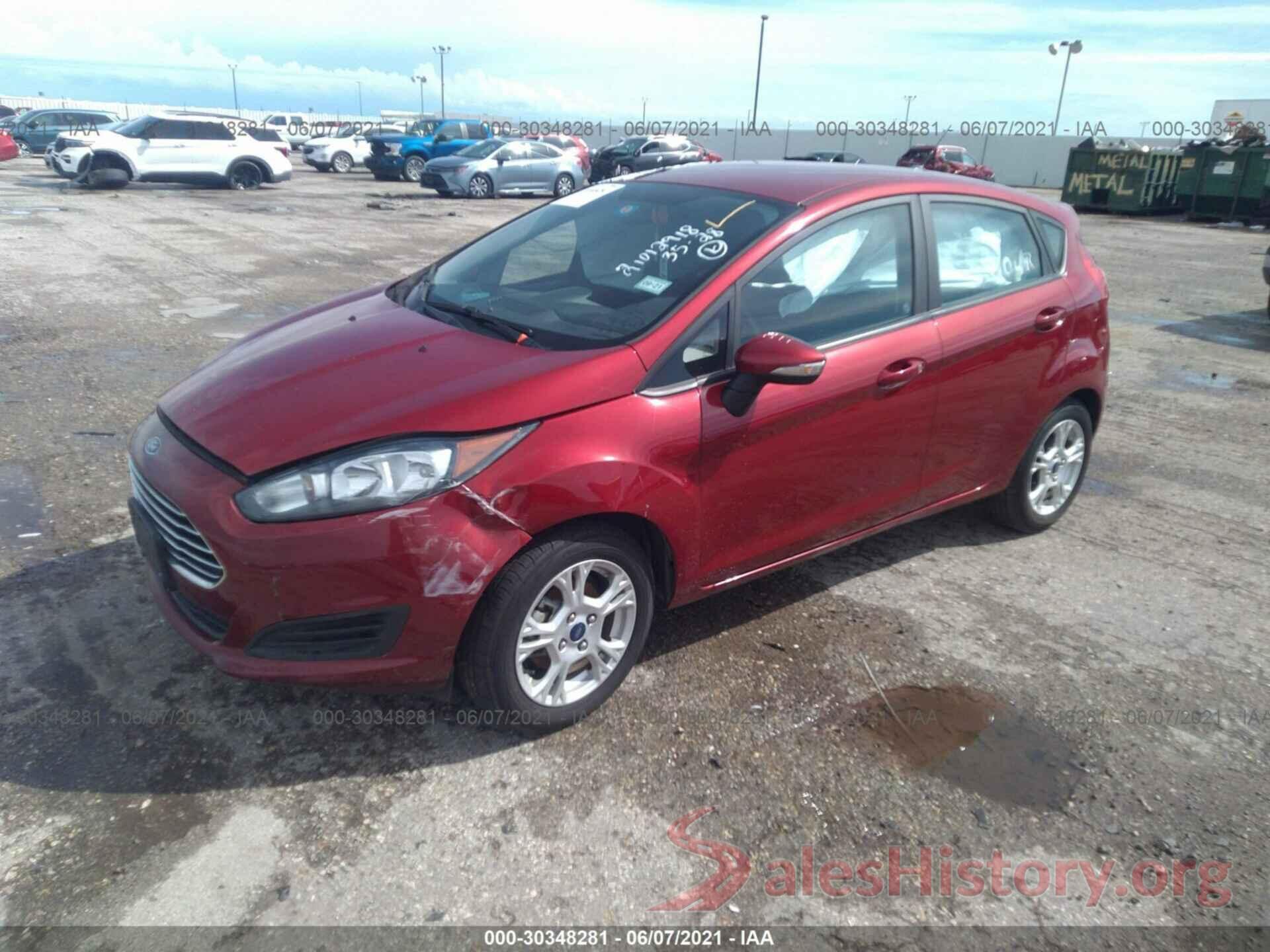 3FADP4EJ7GM136564 2016 FORD FIESTA