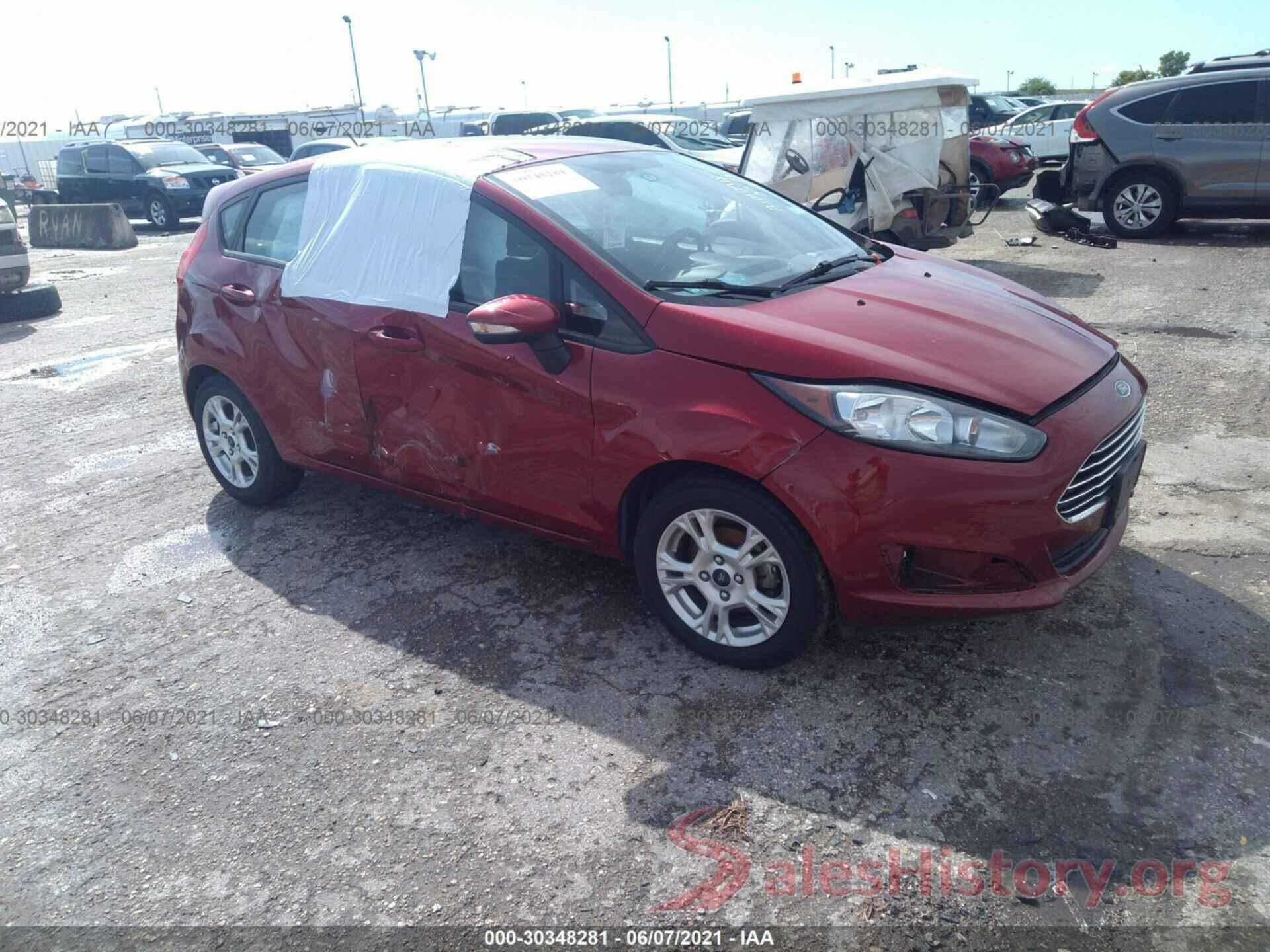 3FADP4EJ7GM136564 2016 FORD FIESTA