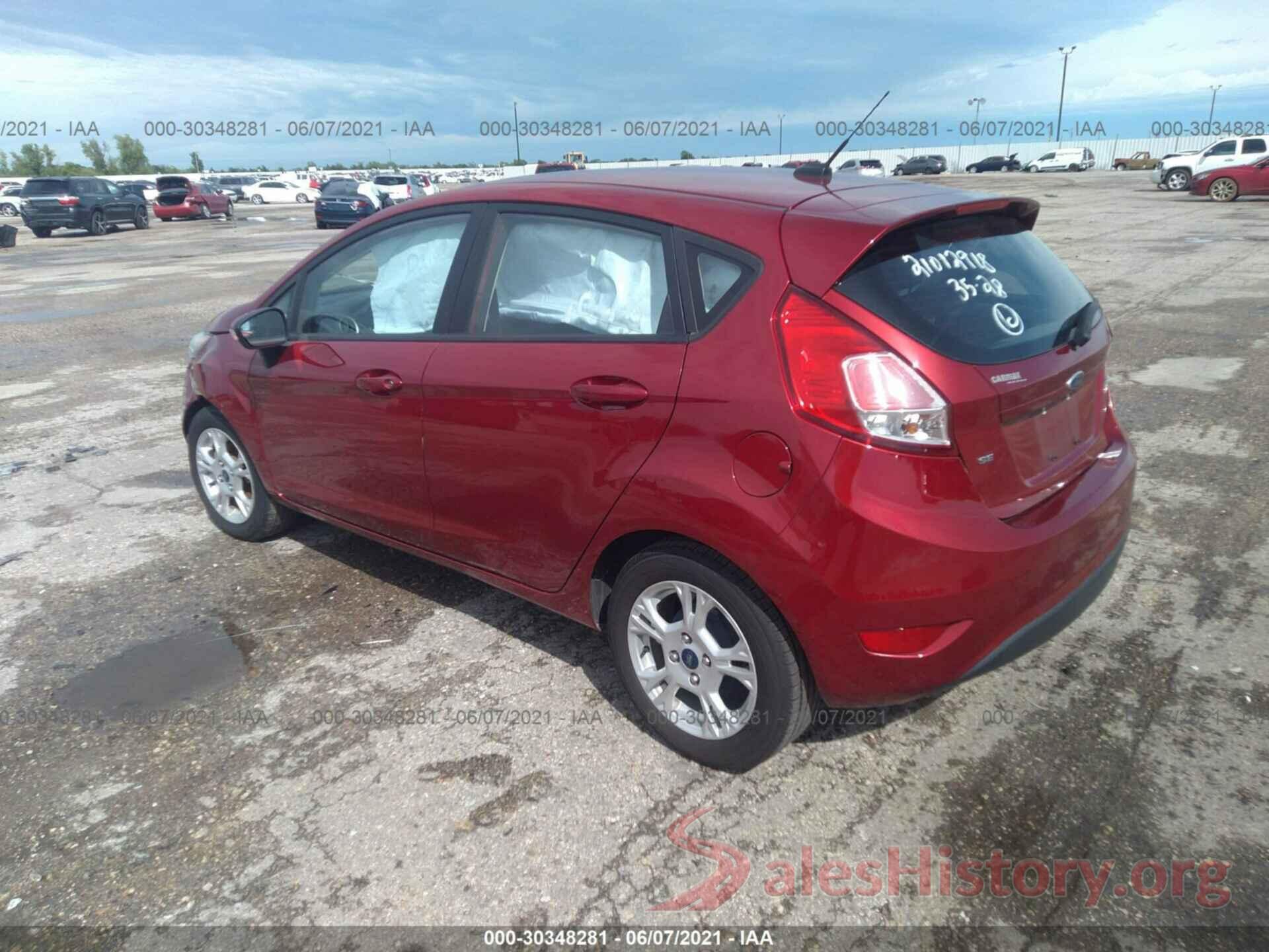 3FADP4EJ7GM136564 2016 FORD FIESTA