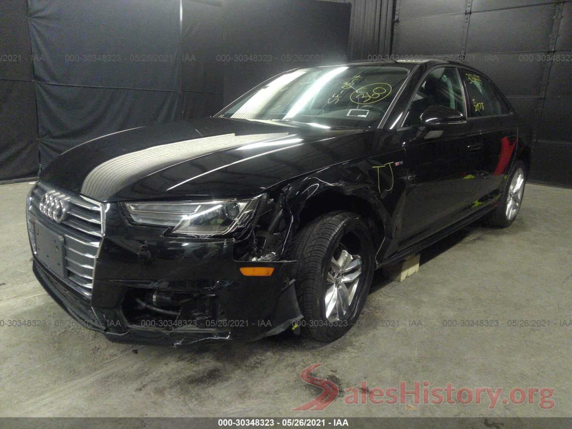 WAUKMAF45HN041880 2017 AUDI A4