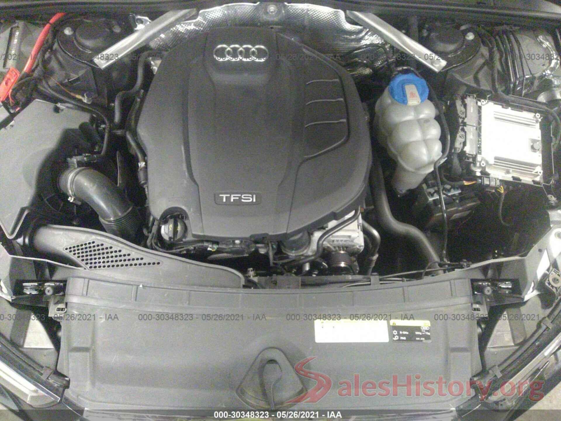 WAUKMAF45HN041880 2017 AUDI A4