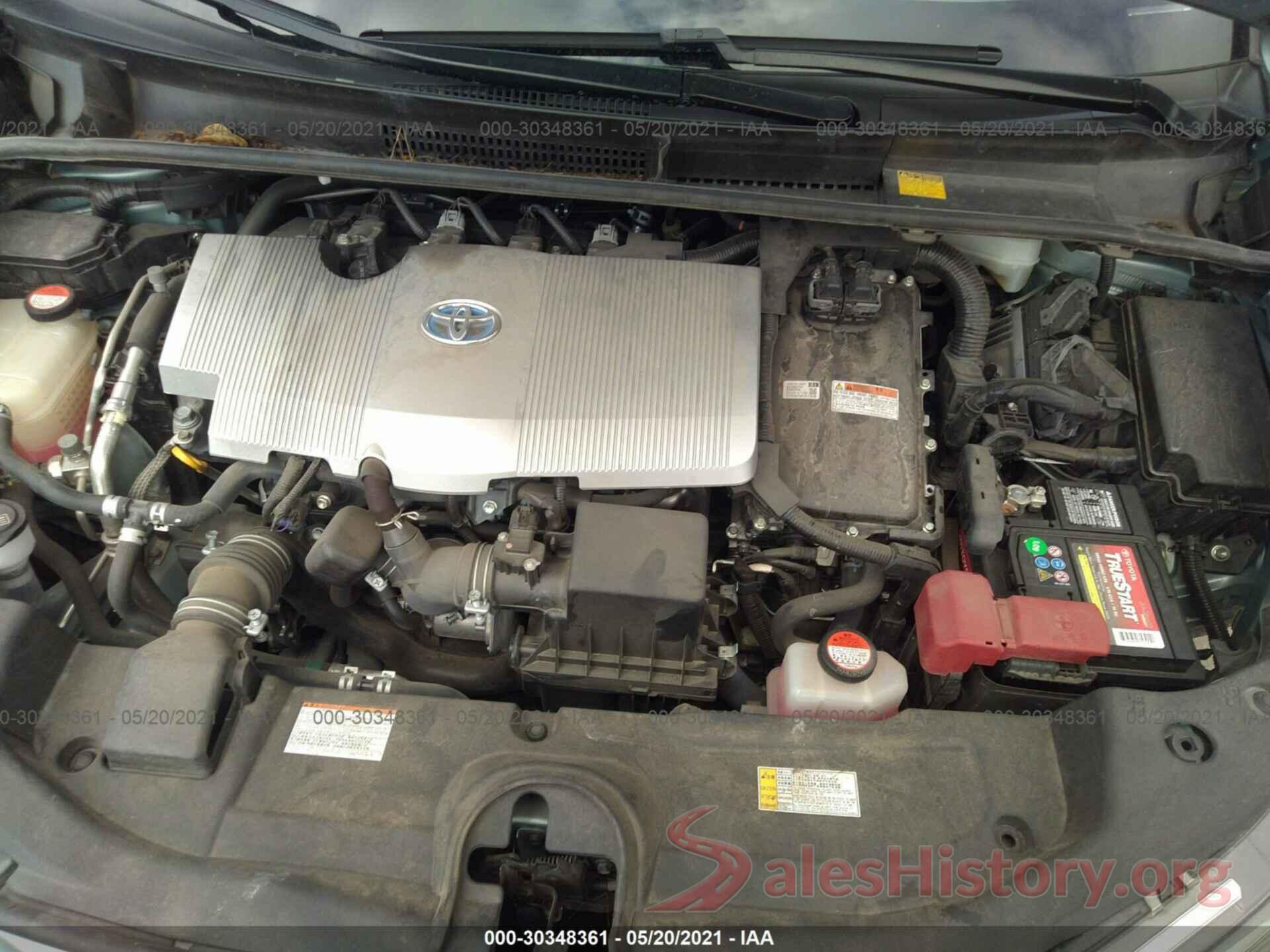 JTDKBRFU6G3502571 2016 TOYOTA PRIUS