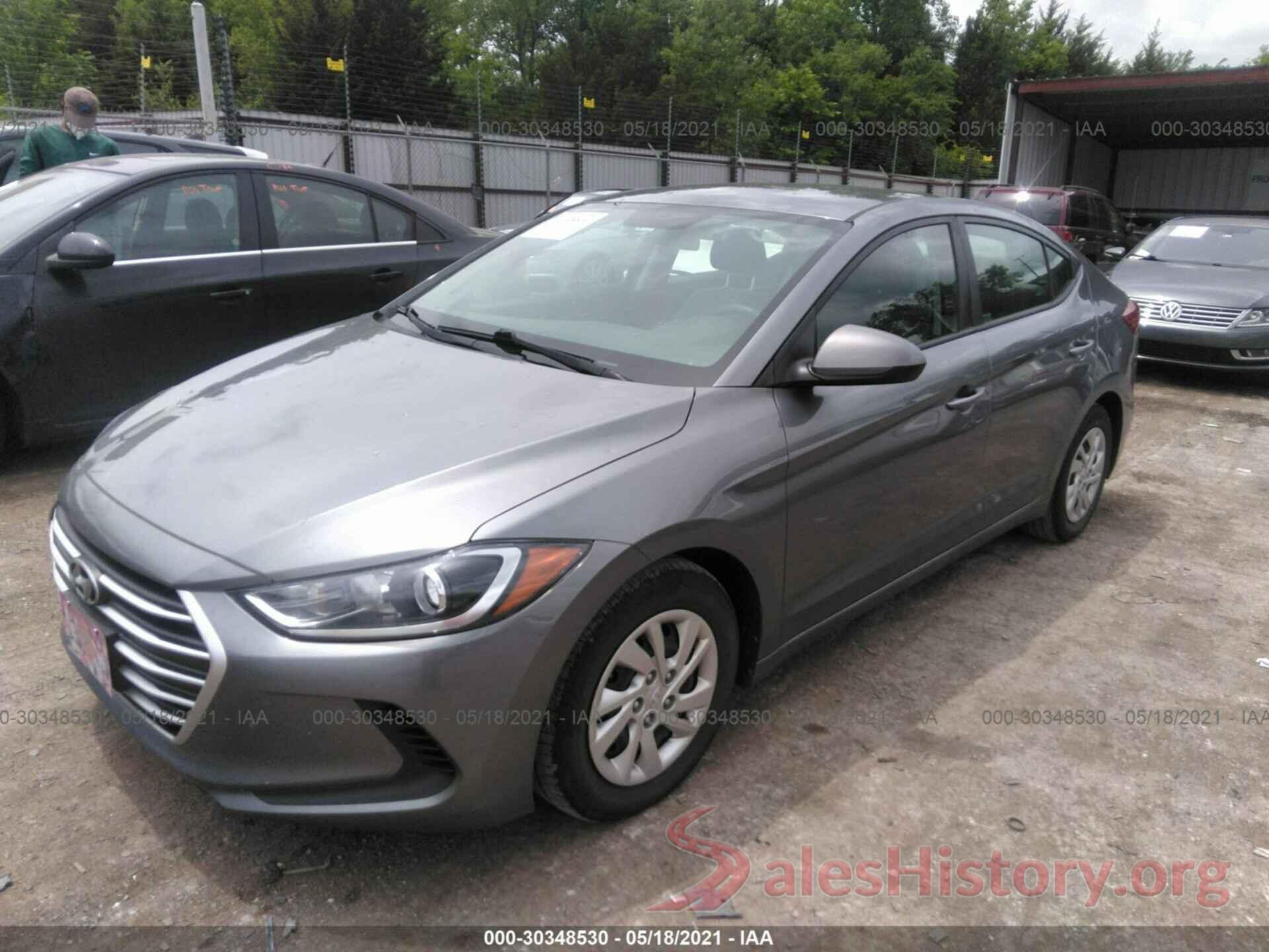 5NPD74LF3JH314878 2018 HYUNDAI ELANTRA