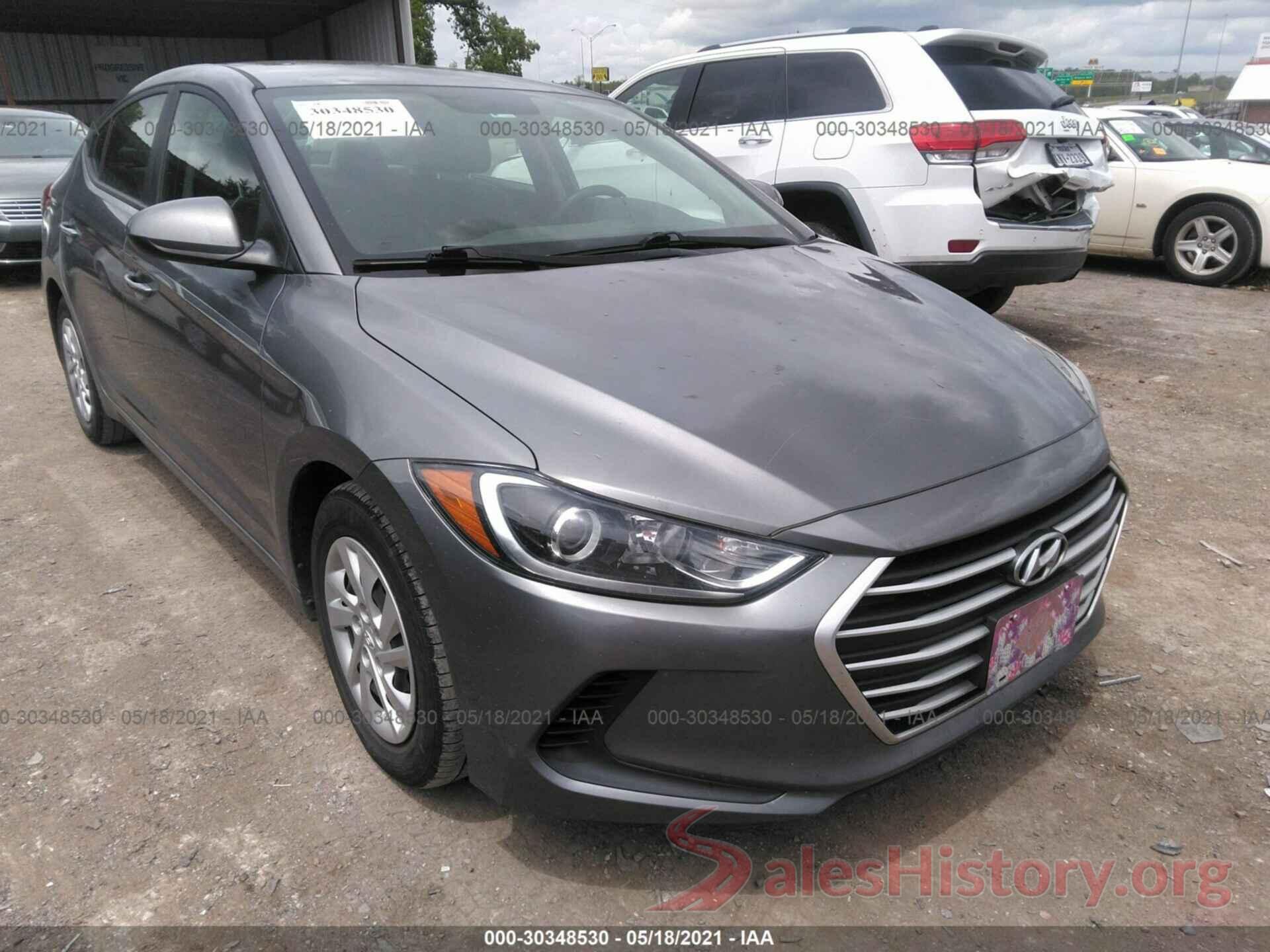 5NPD74LF3JH314878 2018 HYUNDAI ELANTRA