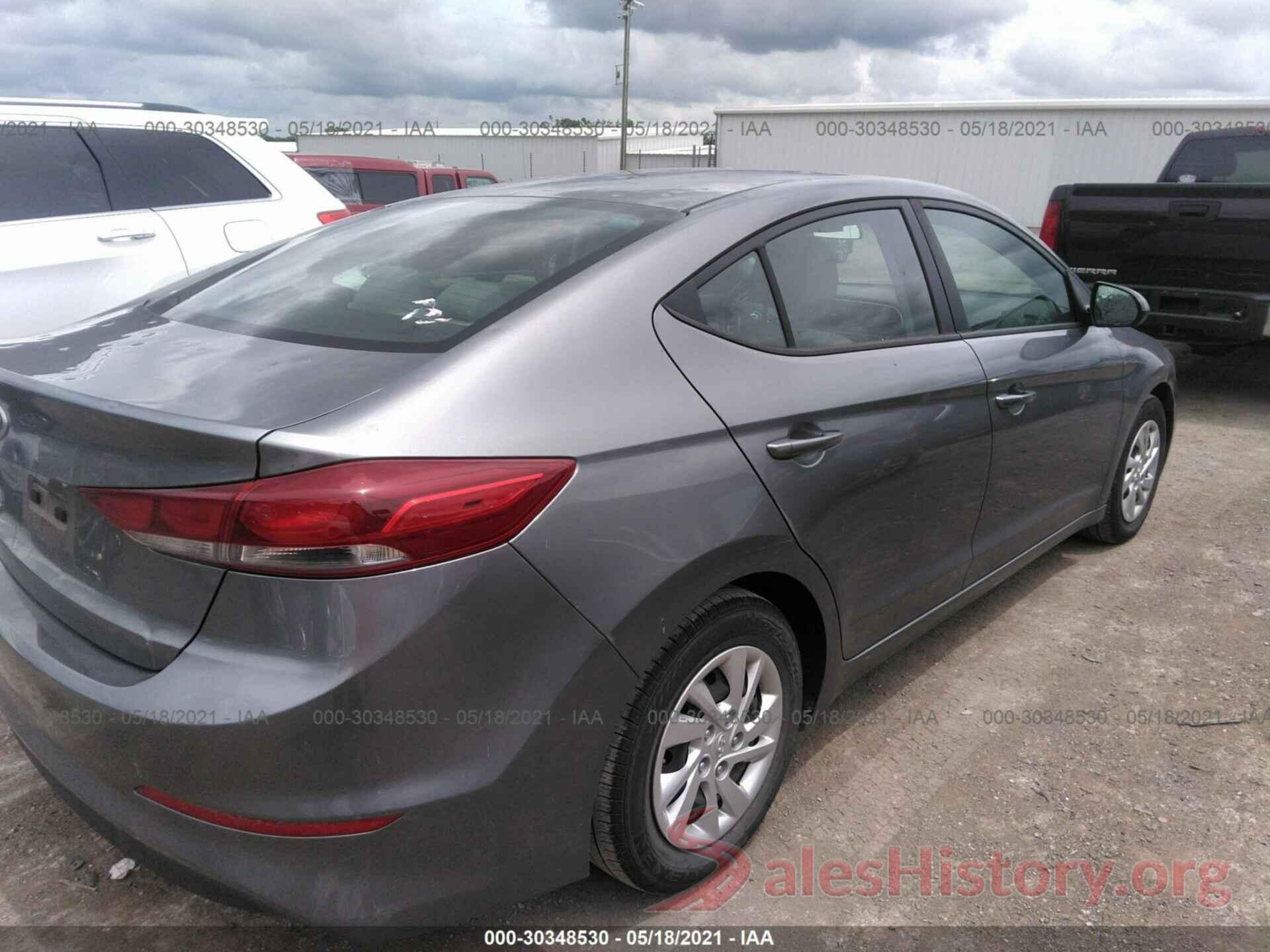 5NPD74LF3JH314878 2018 HYUNDAI ELANTRA